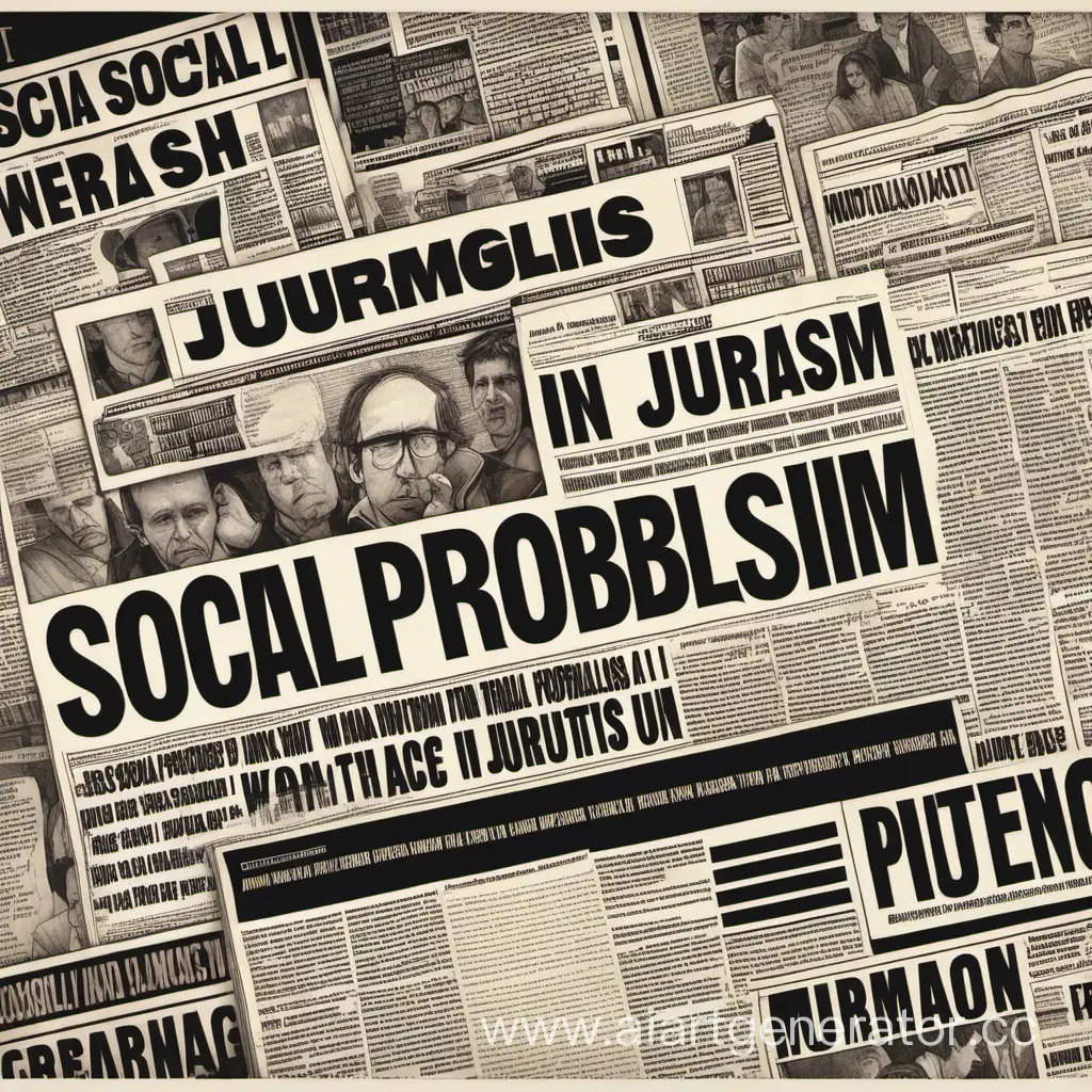 социальные проблемы в журналистике