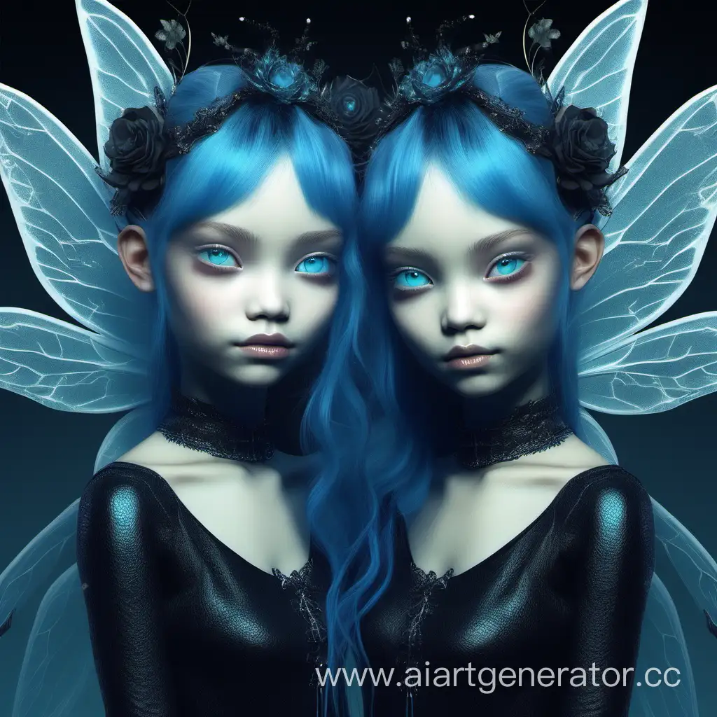 Enchanting-Twin-Fairies-in-Elegant-Blue-Attire