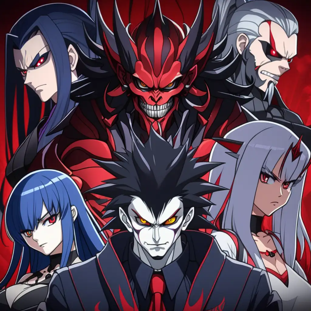 Evil Anime Characters 