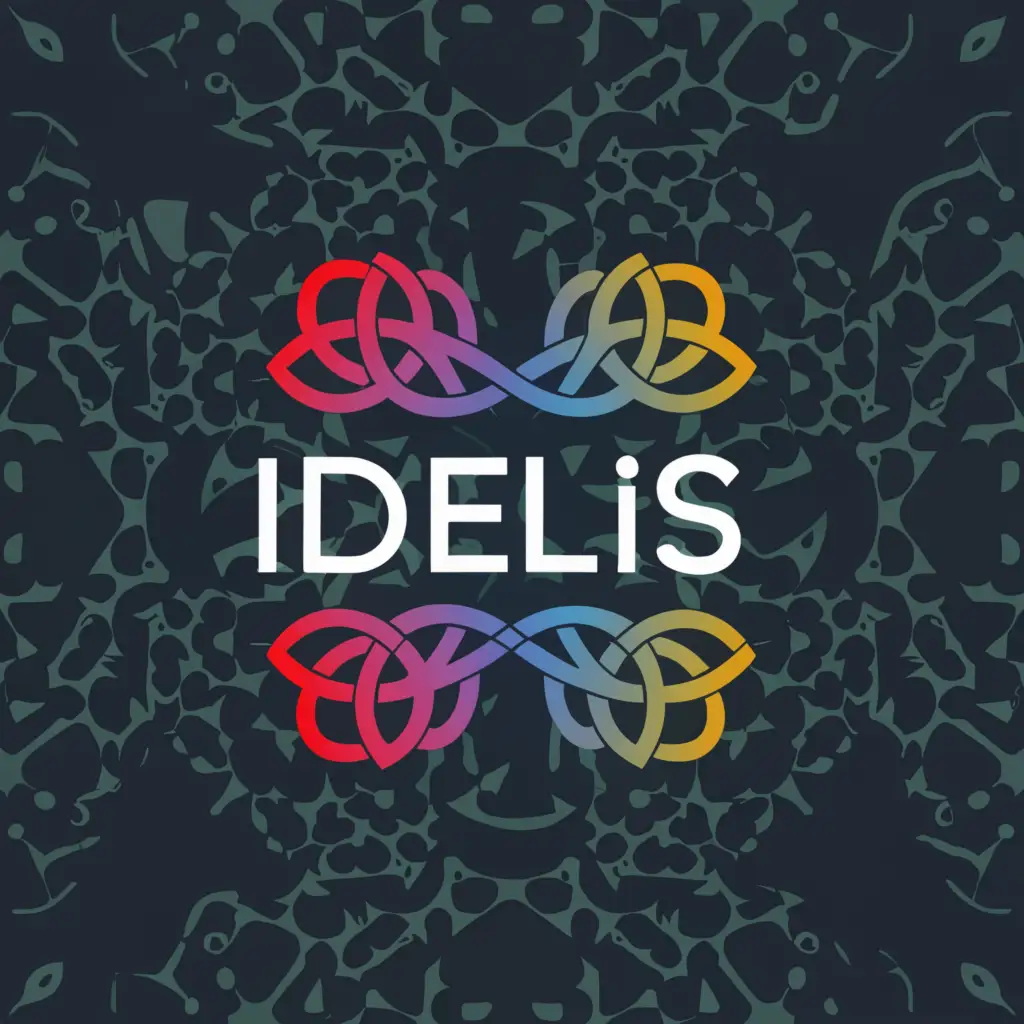 a logo design,with the text "Idelies", main symbol:Text. word mark. online marketing .
company
,complex,clear background