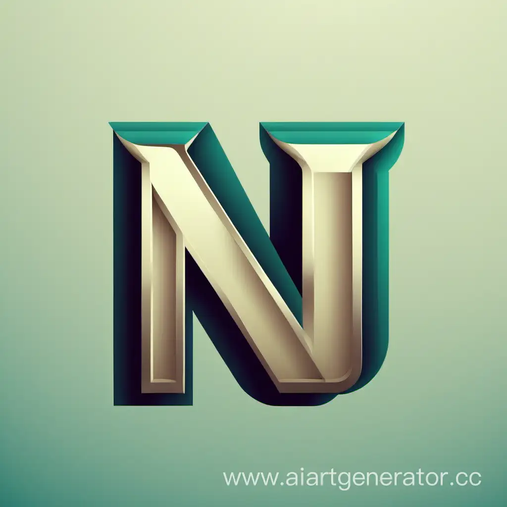 Логотип буква N
