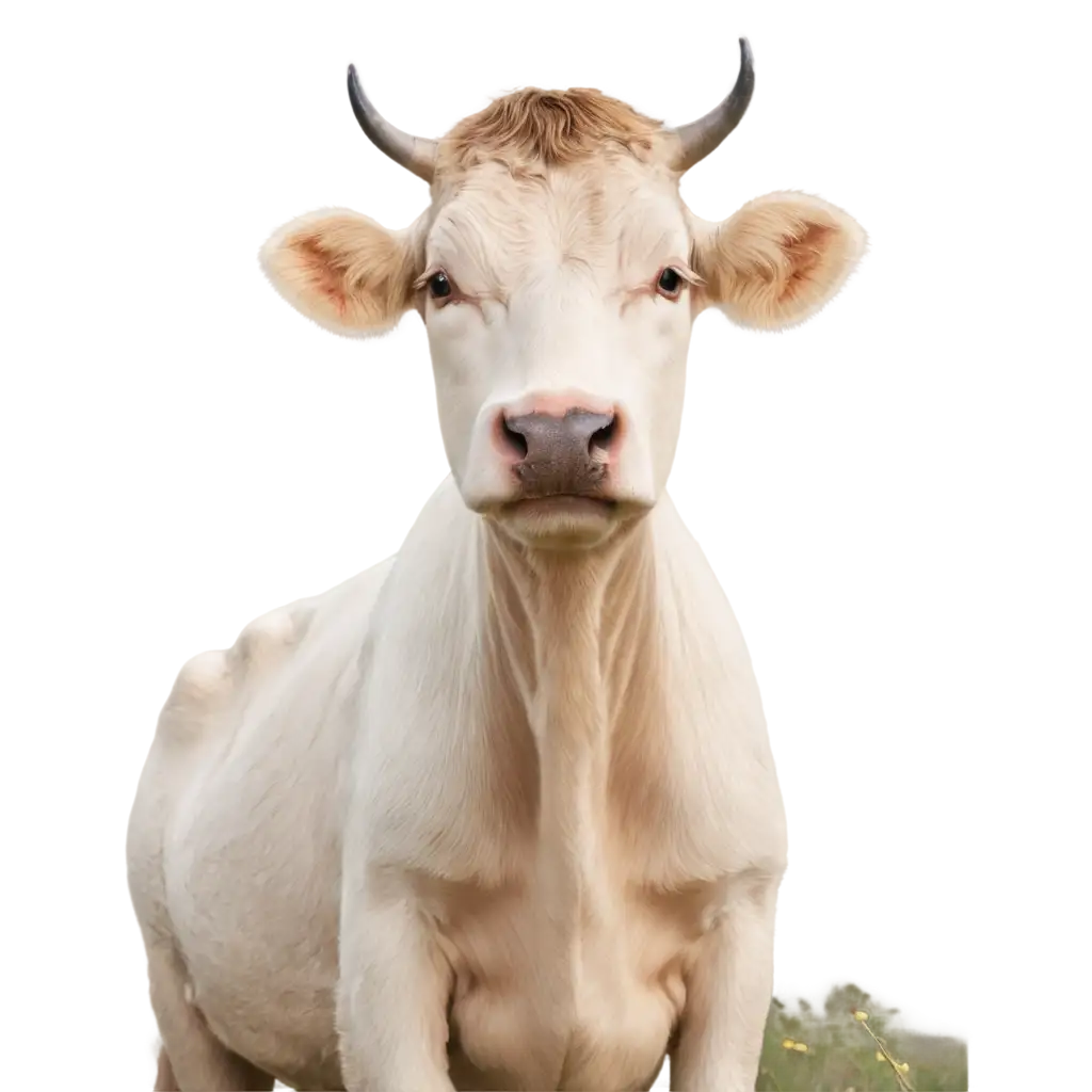 Smiling-Cow-PNG-A-Cheerful-Bovine-Delight-in-HighQuality-Format