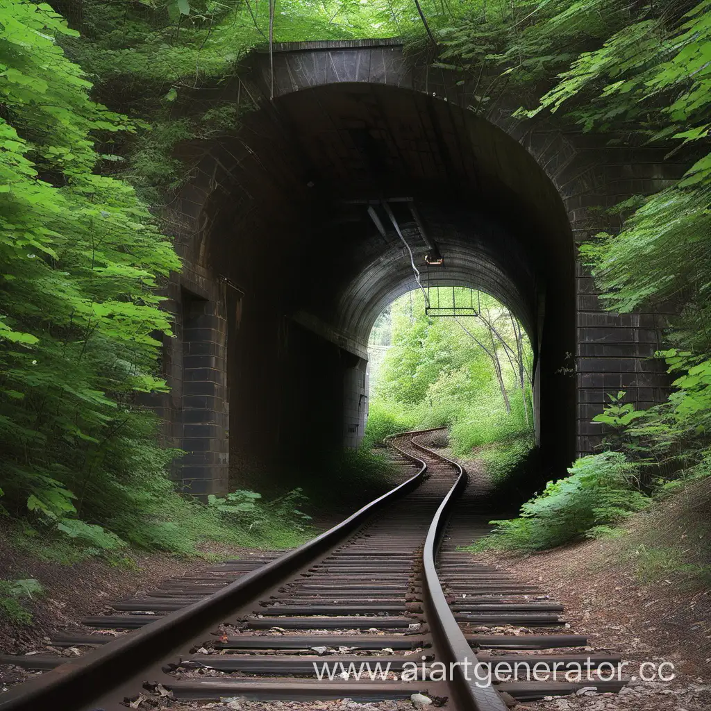 Mysterious-Underground-Passage-with-Railway-Tracks