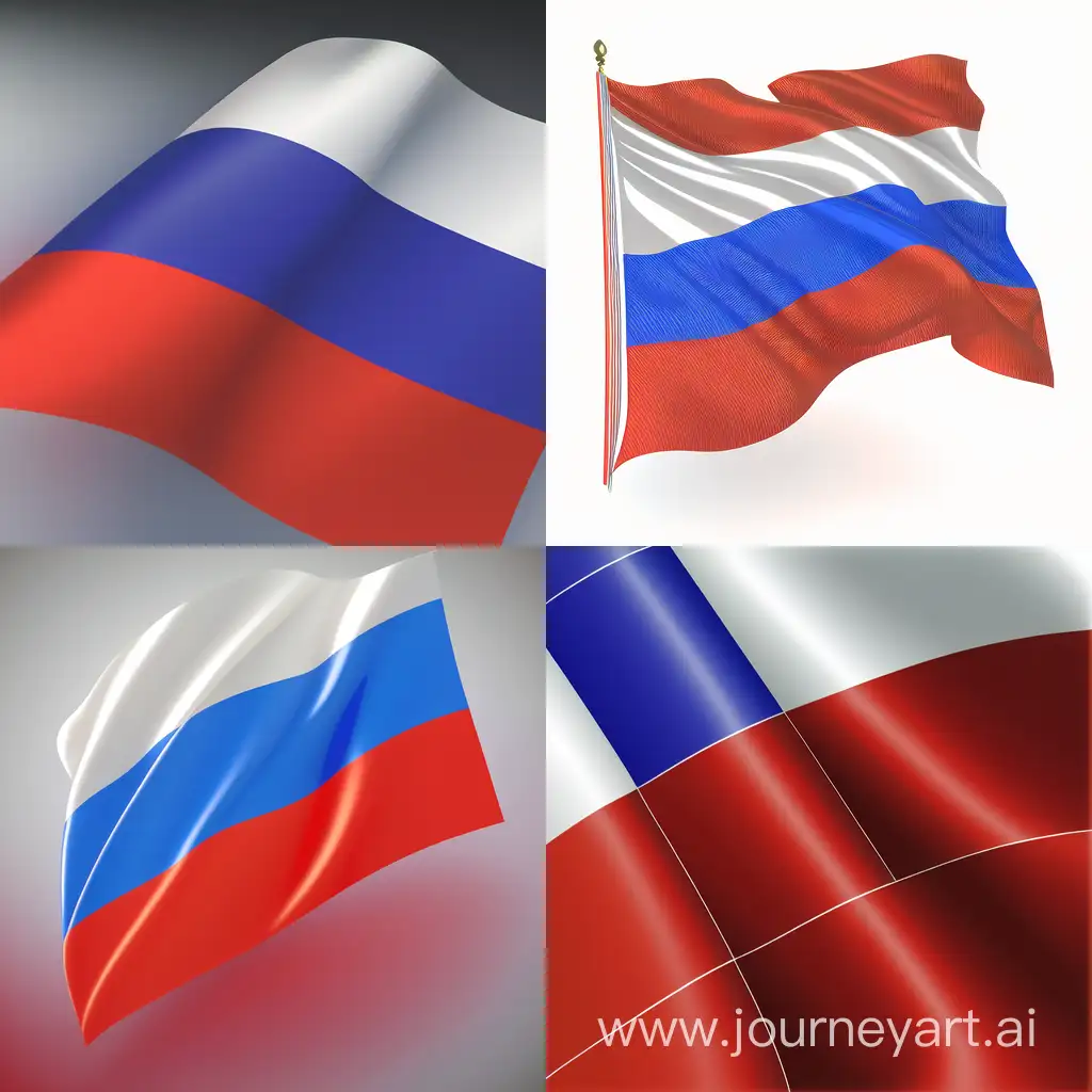 Vibrant-Russian-Flag-with-Niji-4-Elements