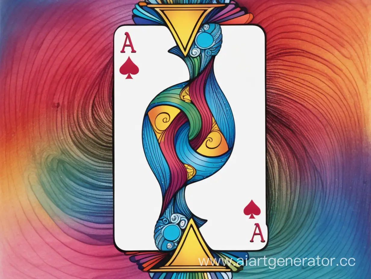 Vibrant-Metaphorical-Playing-Card-Featuring-the-Letter-A