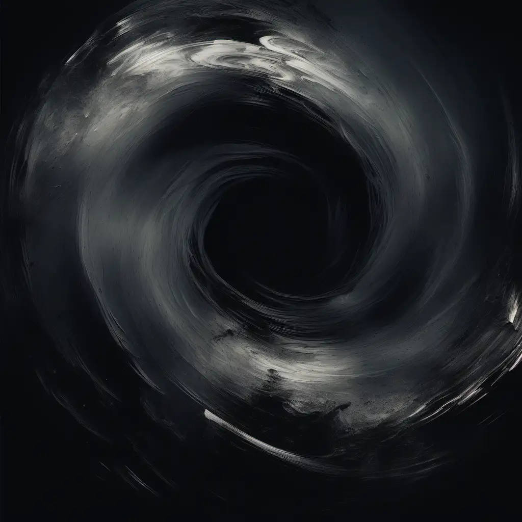 abstract lights, smudged, ash, darker, blurred, layered, black hole, collide, helix, album art