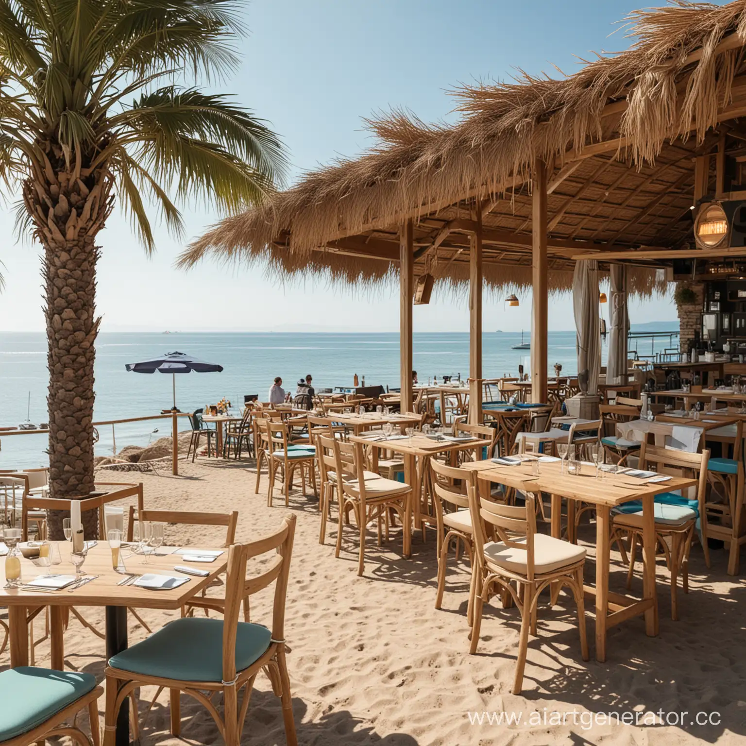 Seaside-Restaurant-with-Outdoor-Summer-Bar