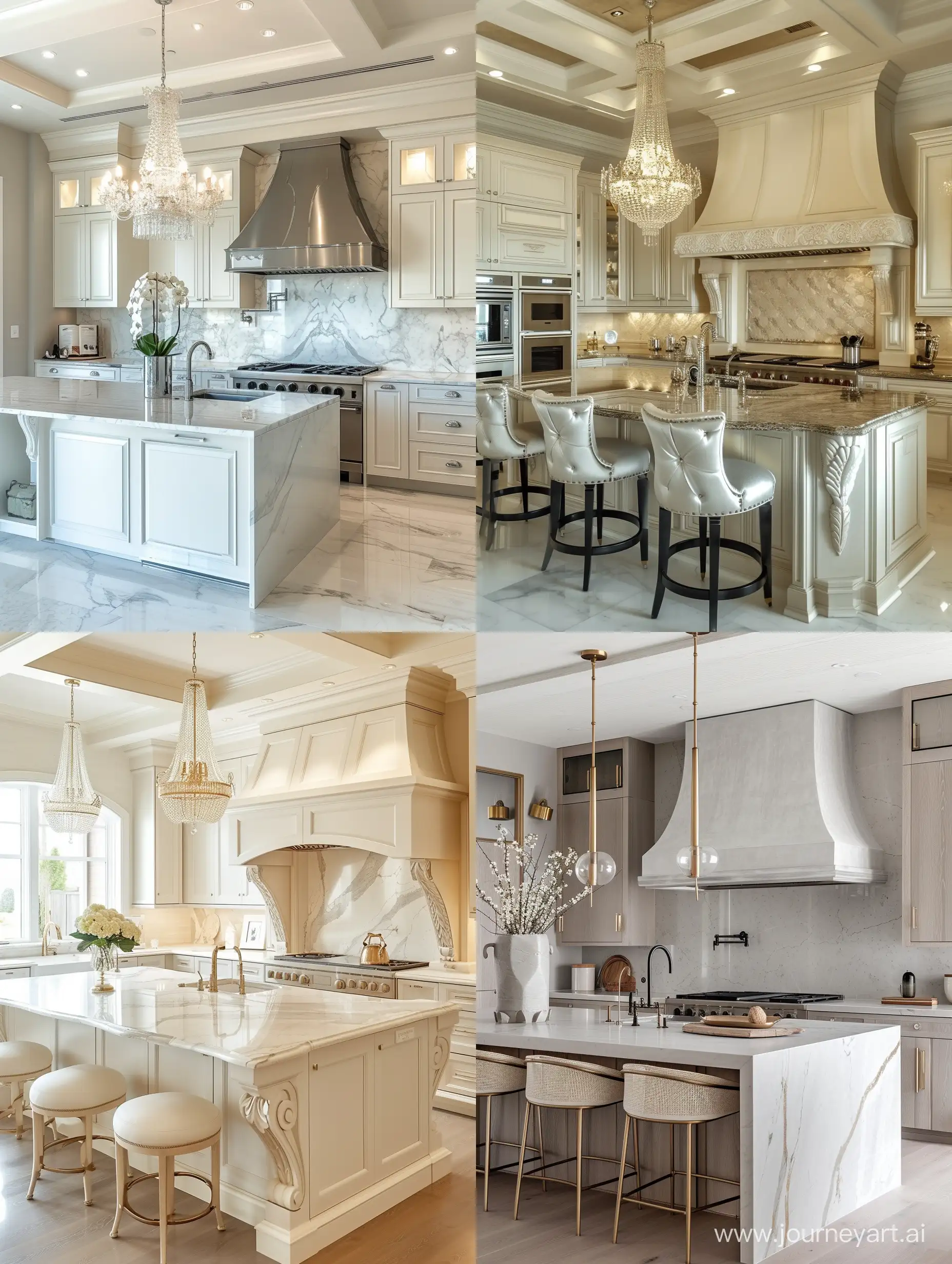 feminine luxury kitchen design