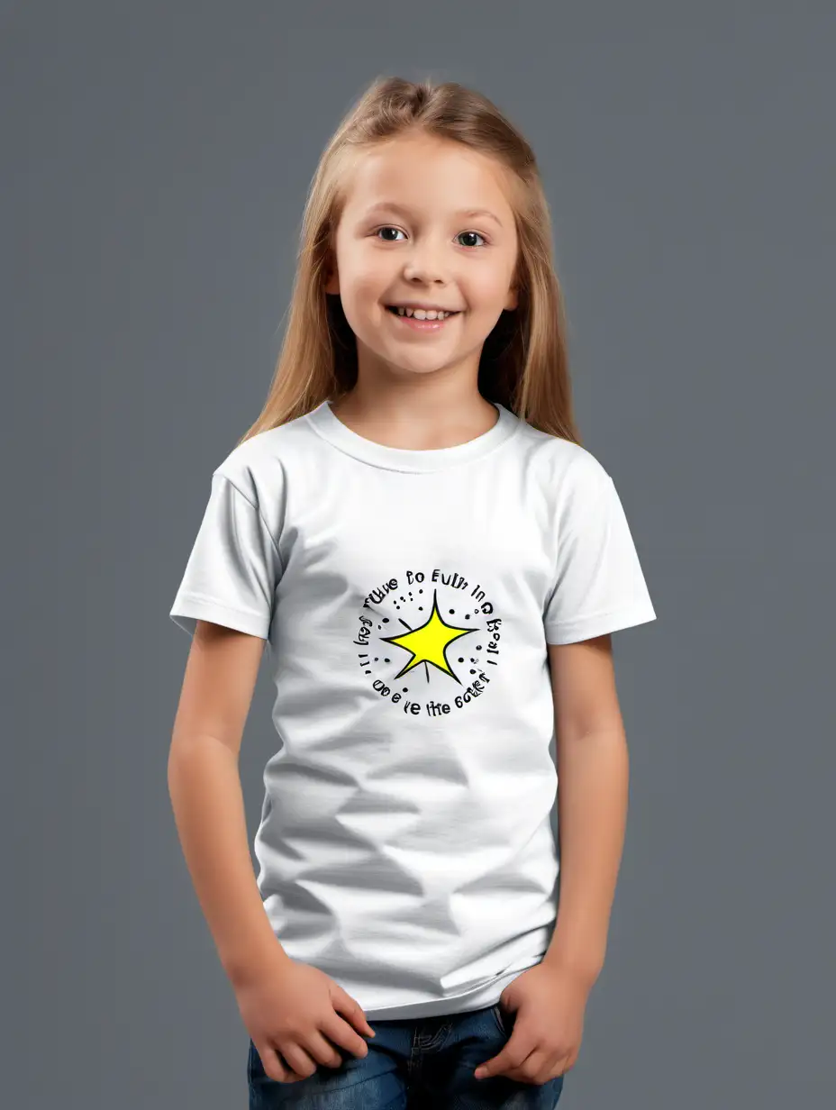 T-shirts for children with the message - :The Future in pocket size.
