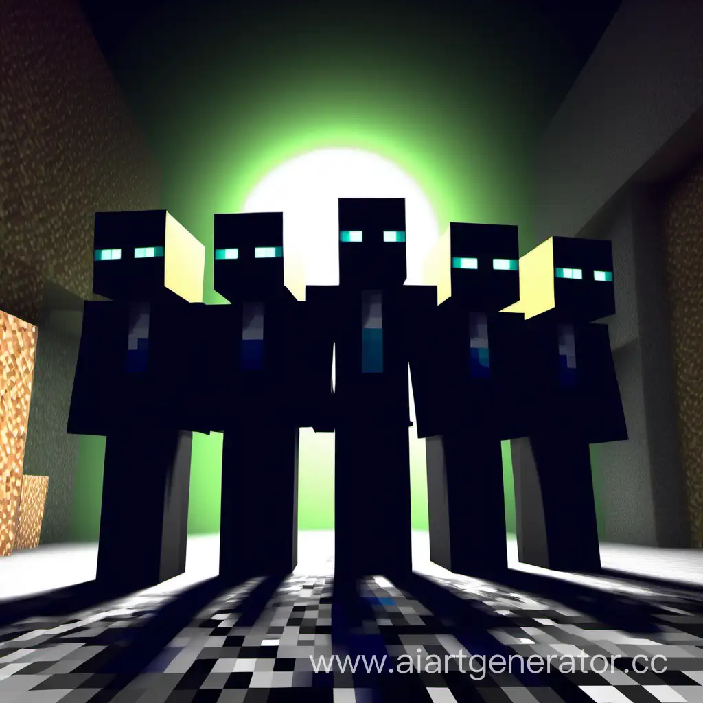 Mysterious-Minecraft-Shadow-Government-Observers