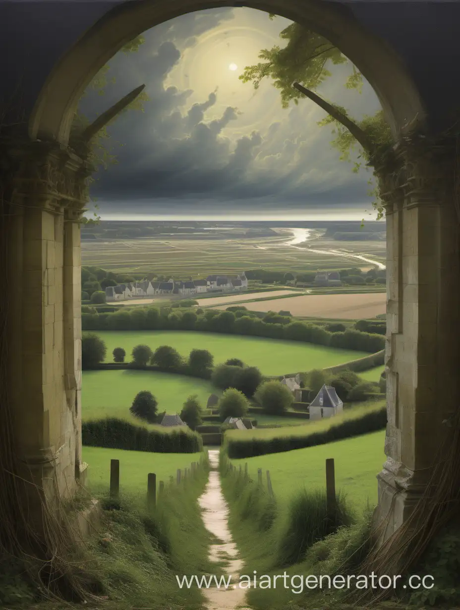 esoteric landscape of normandy 