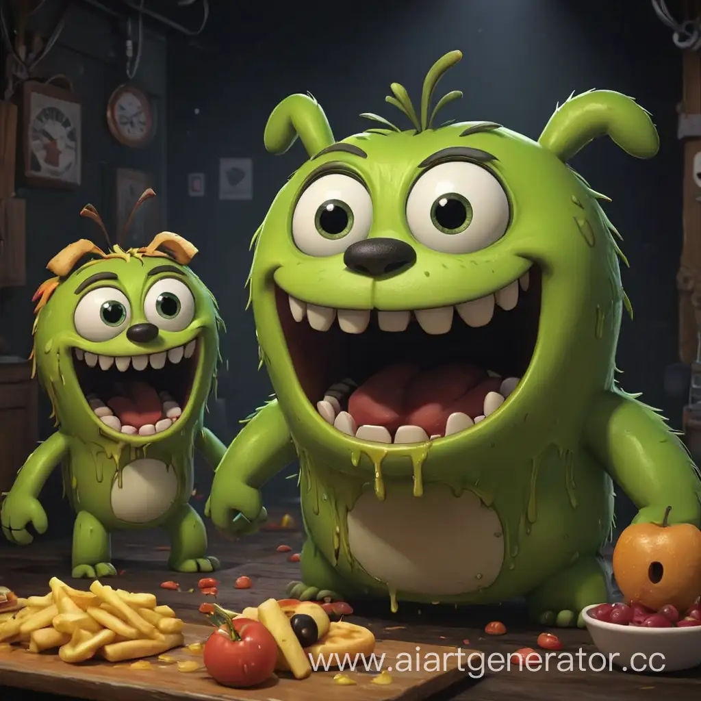 five nights at Om Nom 2 toу Om Nom withered Om Nom 