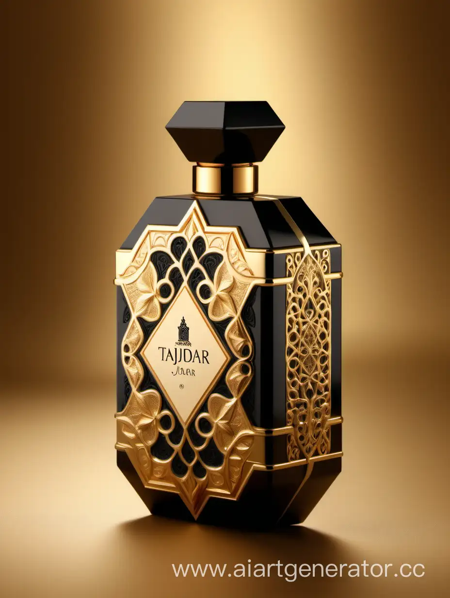 Luxurious-Perfume-Box-Design-with-Gold-and-Royal-Black-Elements