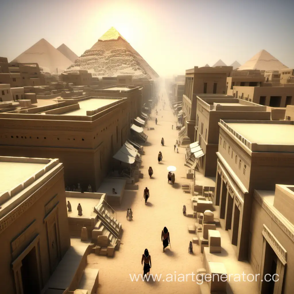Улицы древнего Египта 