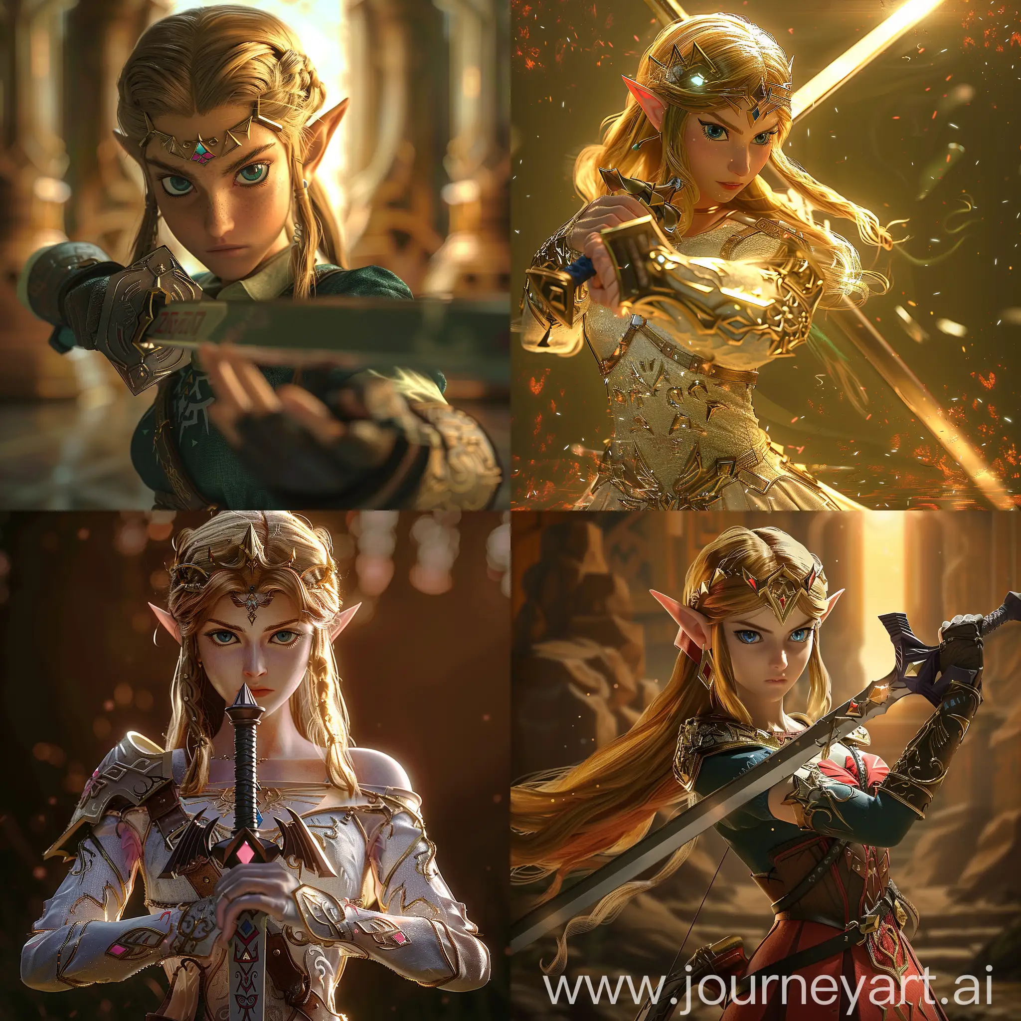 Princess-Zelda-Masterfully-Wields-Sword-in-Exquisite-CG-Scene