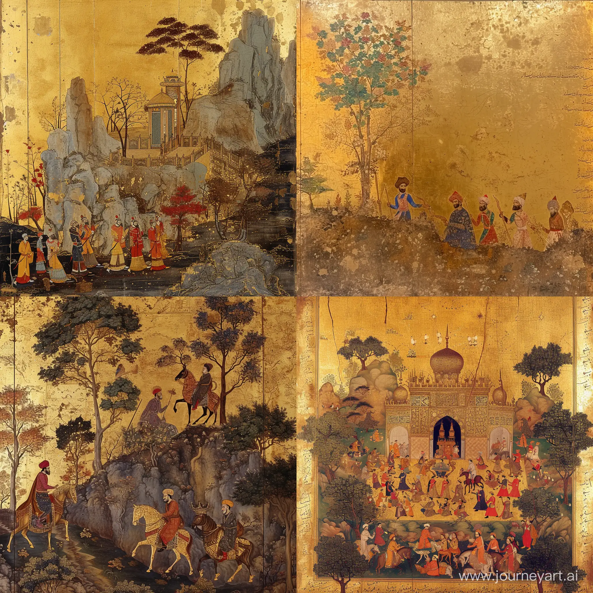 Epic-Shahnameh-Gold-Gilding-Artwork