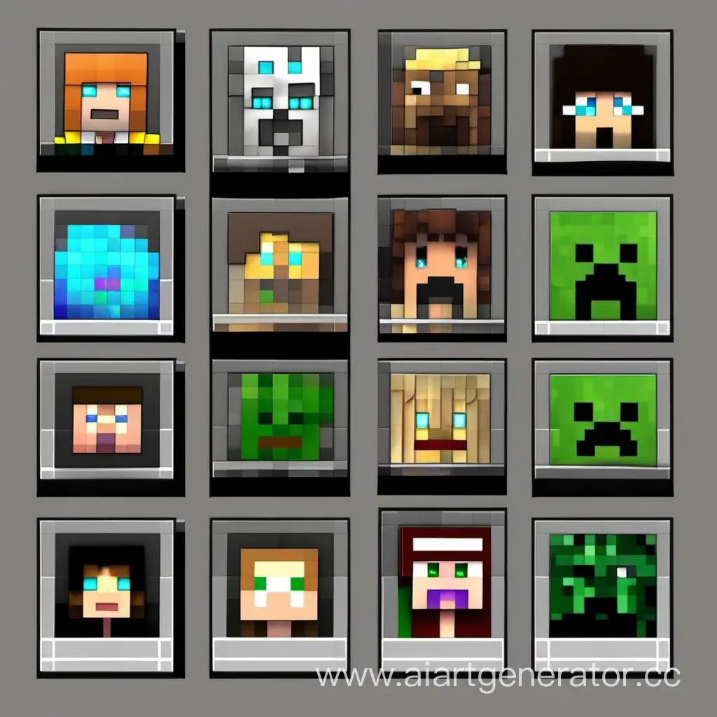 Custom-Minecraft-Privileges-Icons-Set-64x64-Pixel-Art-Collection