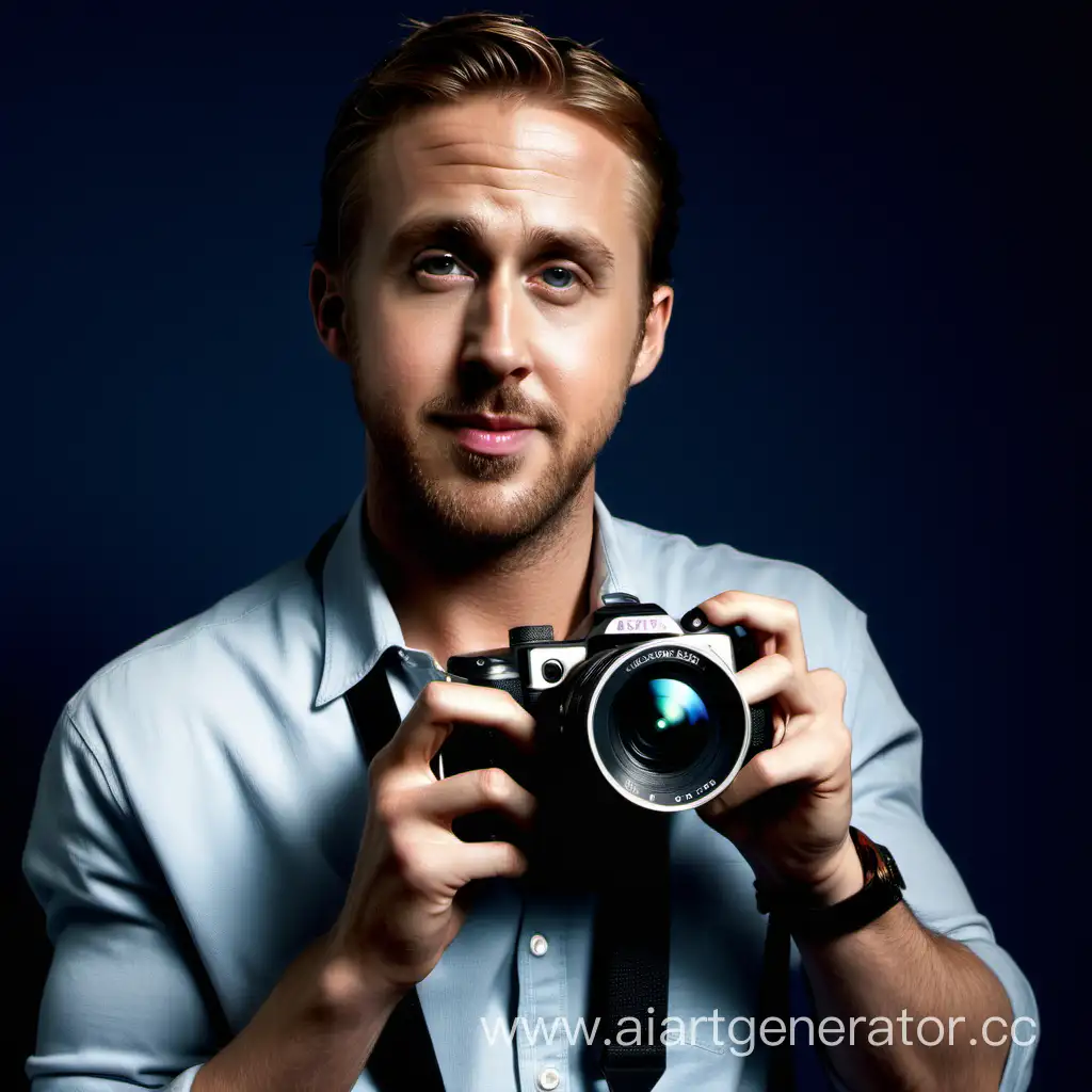 Ryan-Gosling-Holding-Digital-Camera
