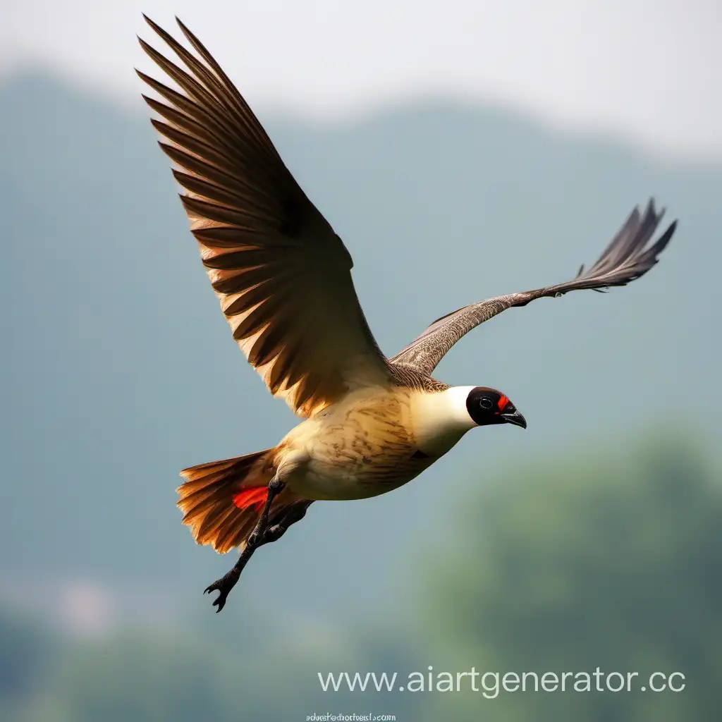 Graceful-Sapsan-Bird-in-Flight-Majestic-Animal-Photography