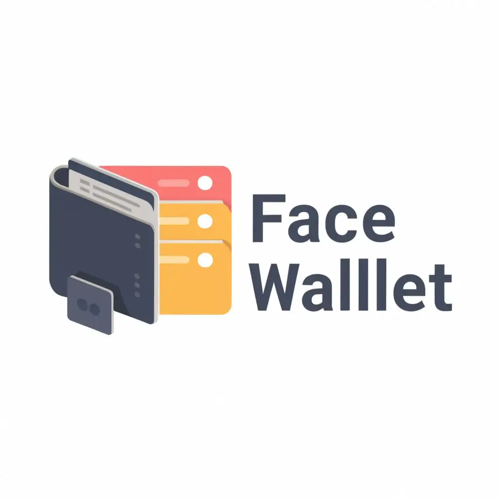 LOGO-Design-For-FaceWallet-Innovative-Typography-for-the-Education-Industry