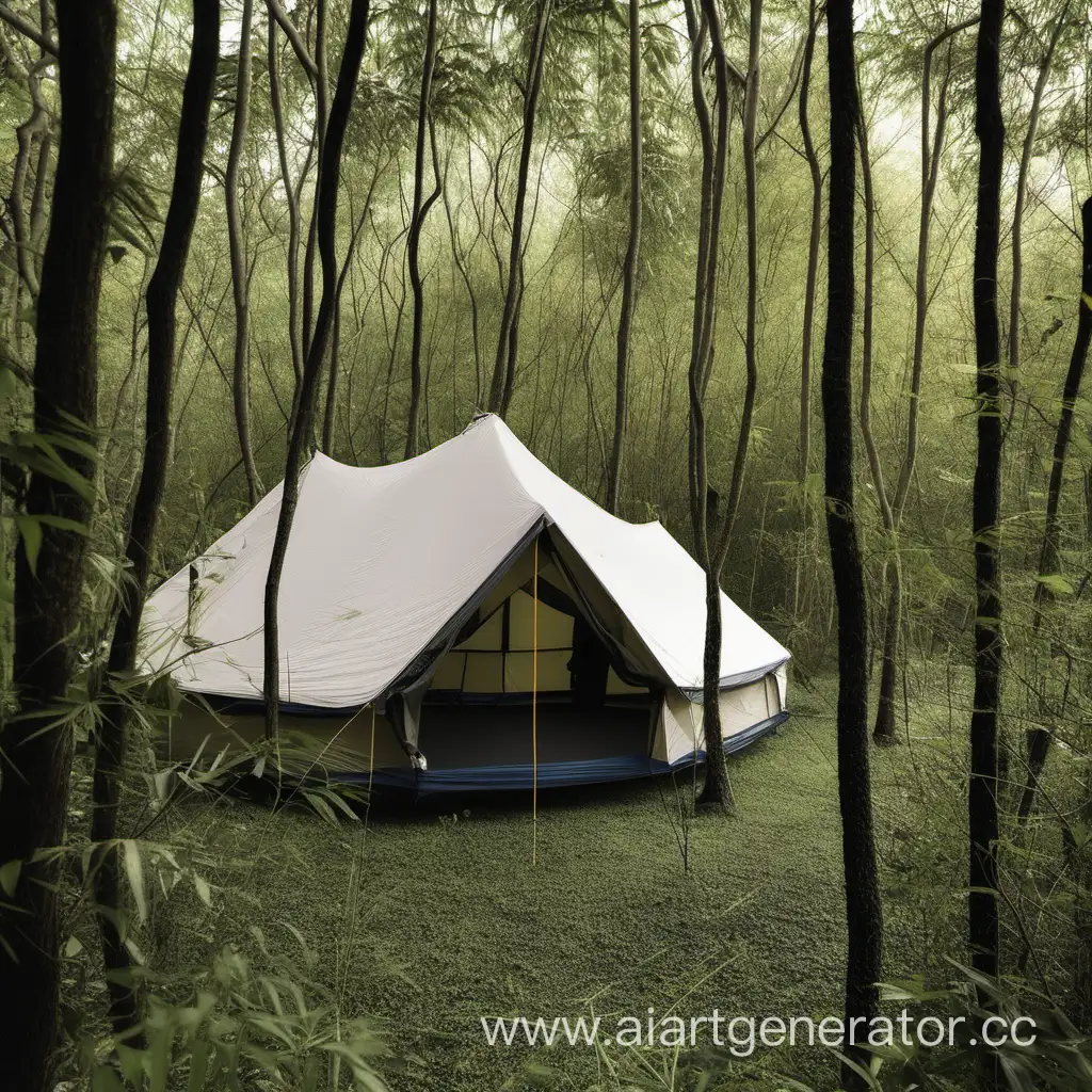 tent in specially protected areas