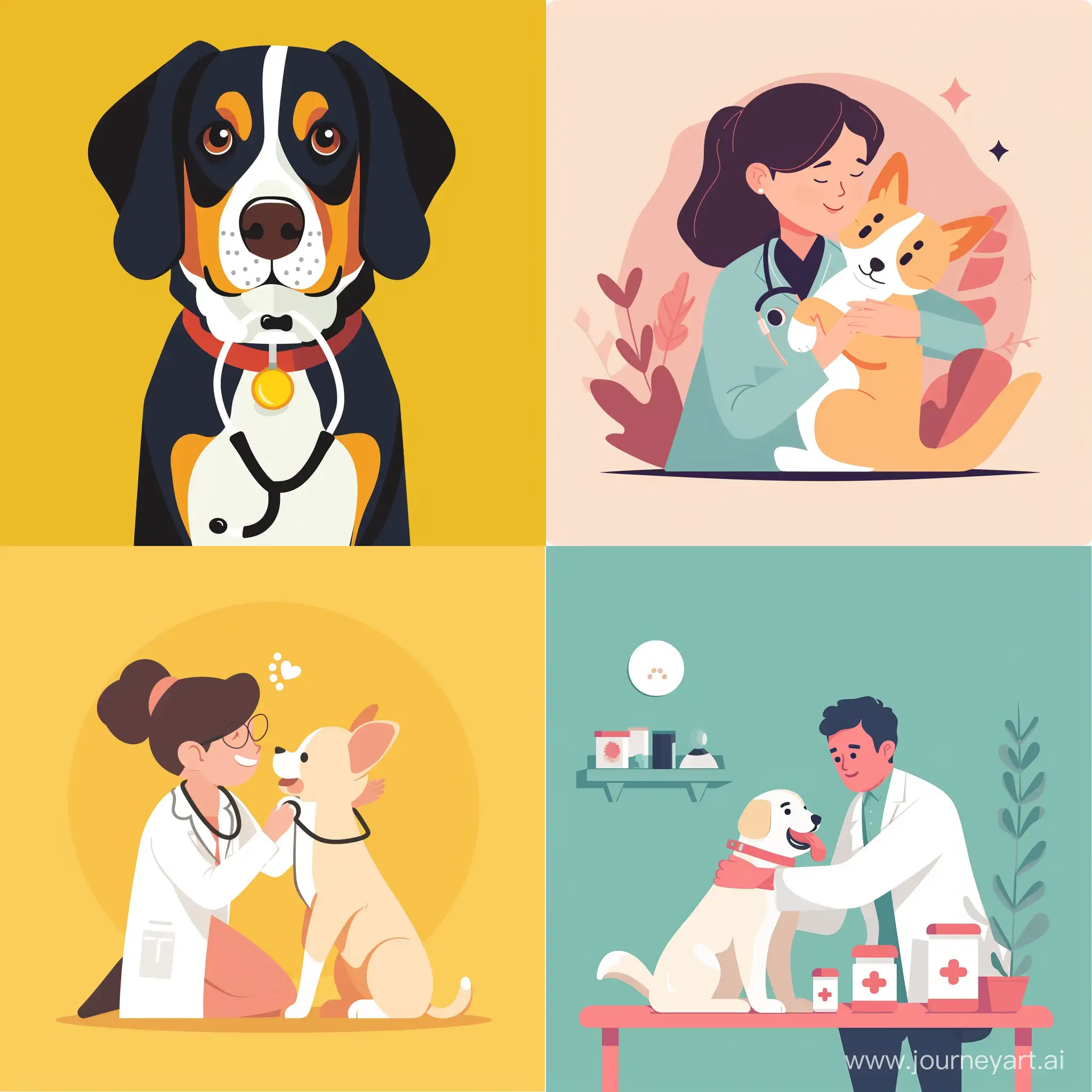  banner,about pet,pet medical,high quality, minimalism,flat design,trending on Dribbble, Behance