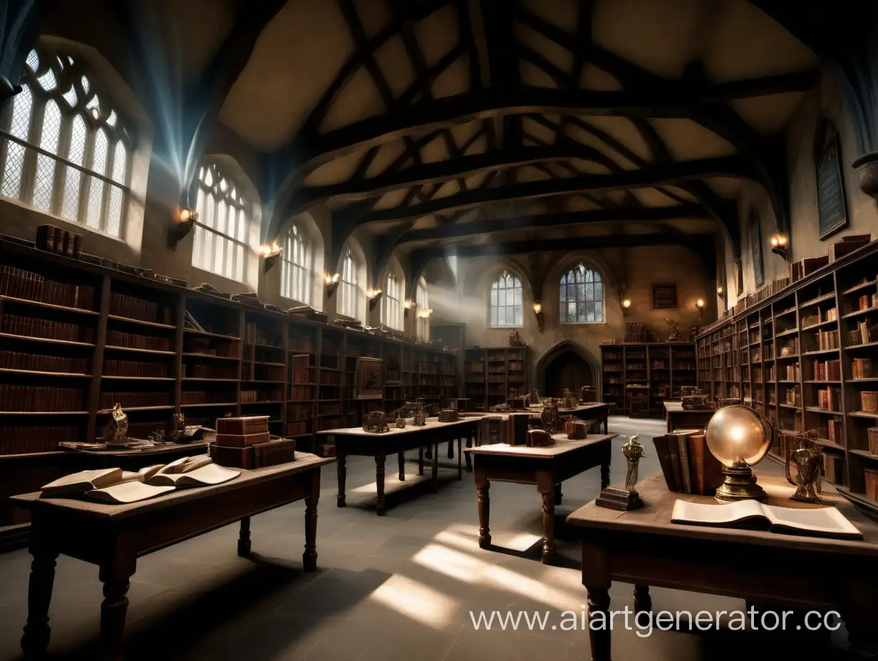 Enchanting-Classroom-Scene-at-Hogwarts-School-of-Witchcraft-and-Wizardry