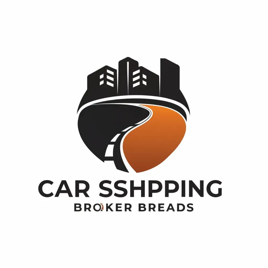 LOGO-Design-For-Car-Shipping-Broker-Leads-Expressive-Road-Symbol-in-Internet-Industry