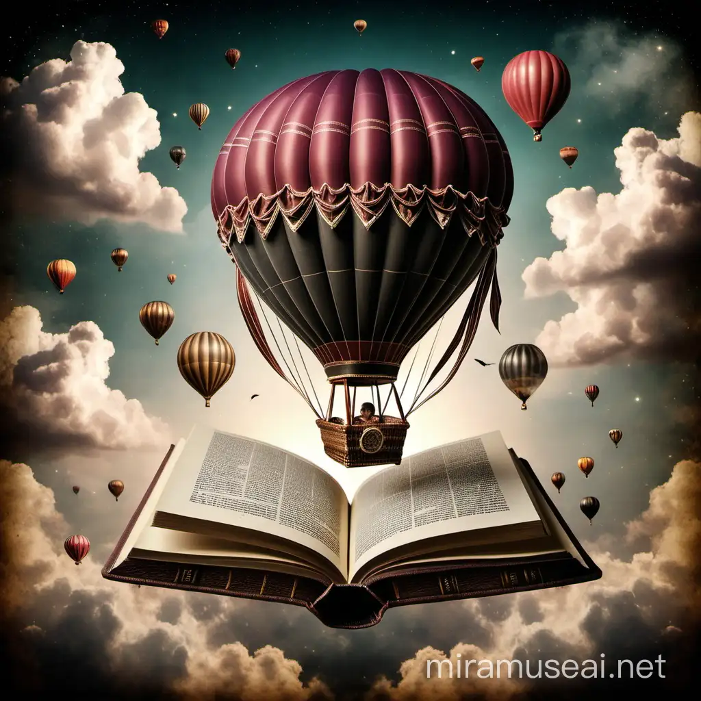Dream book hot air balloon