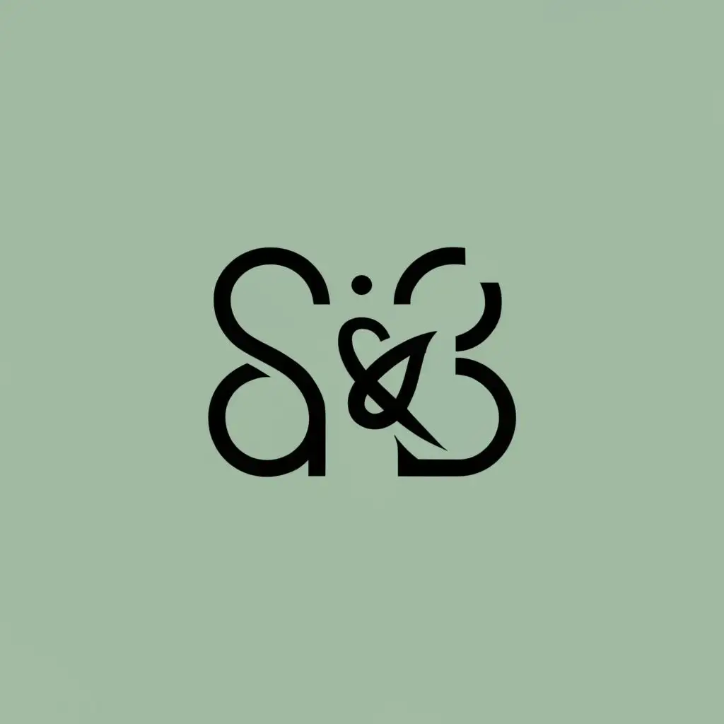 logo, butterfly, with the text "S and D", typography, be used in Religious industry