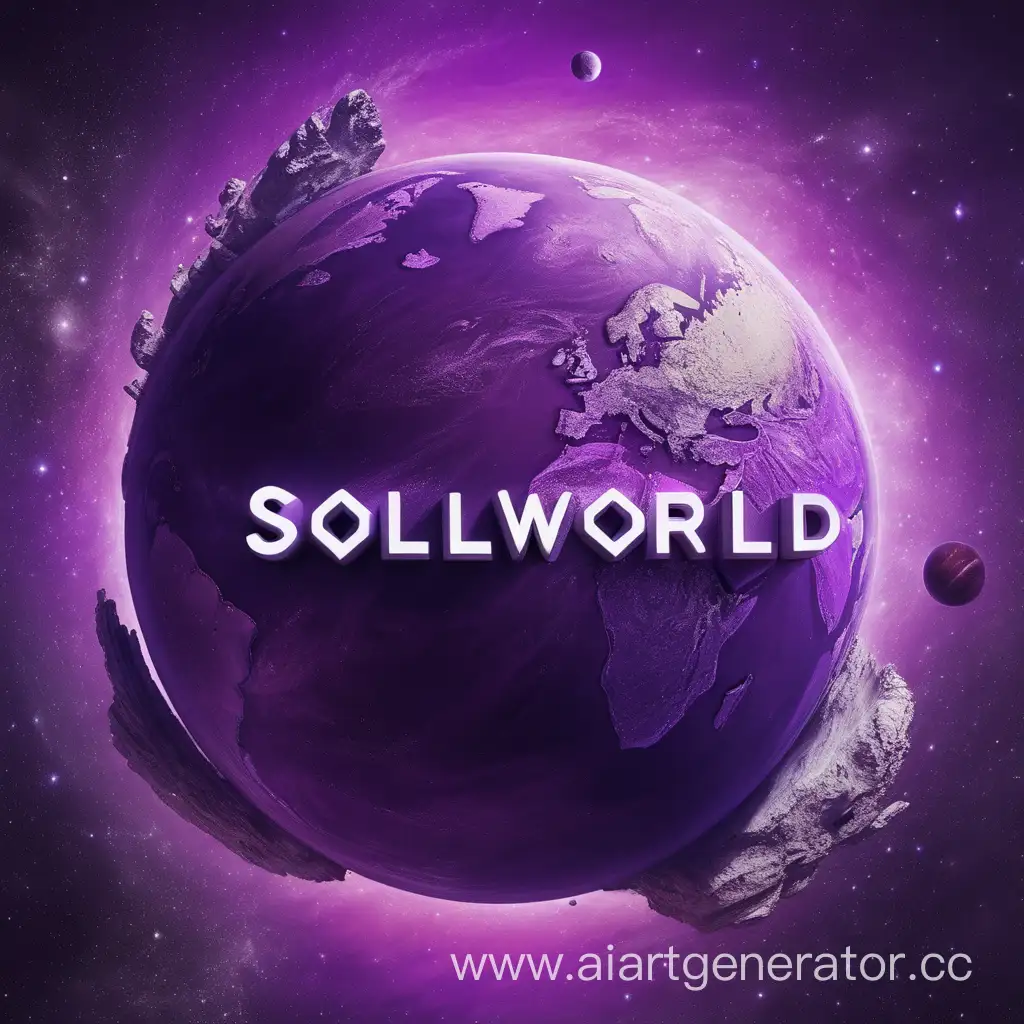 SolWorld-Purple-Planet-with-Inscription
