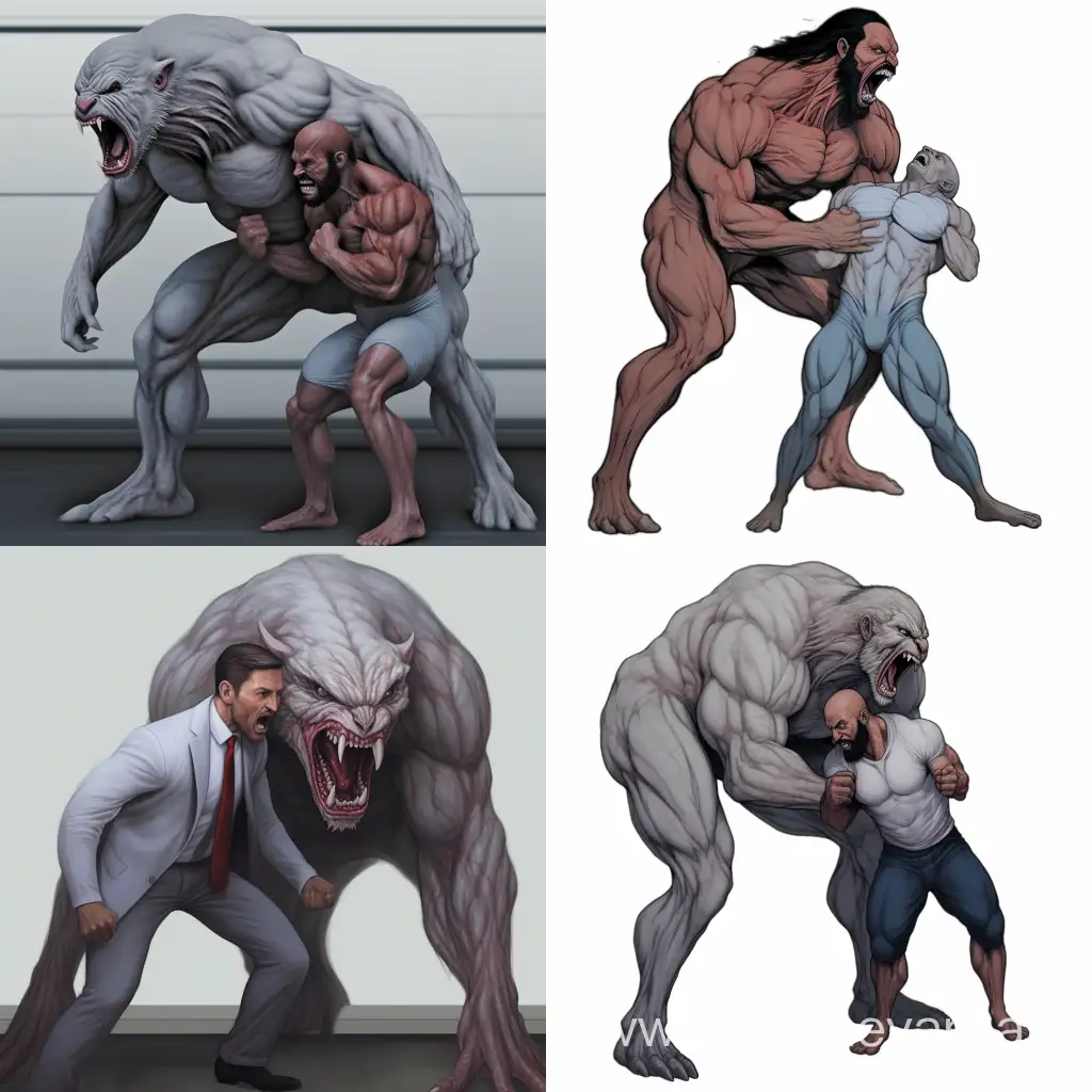 Epic-Transformation-Muscular-Anthropomorphic-Wolf-Biting-and-Transforming-Human