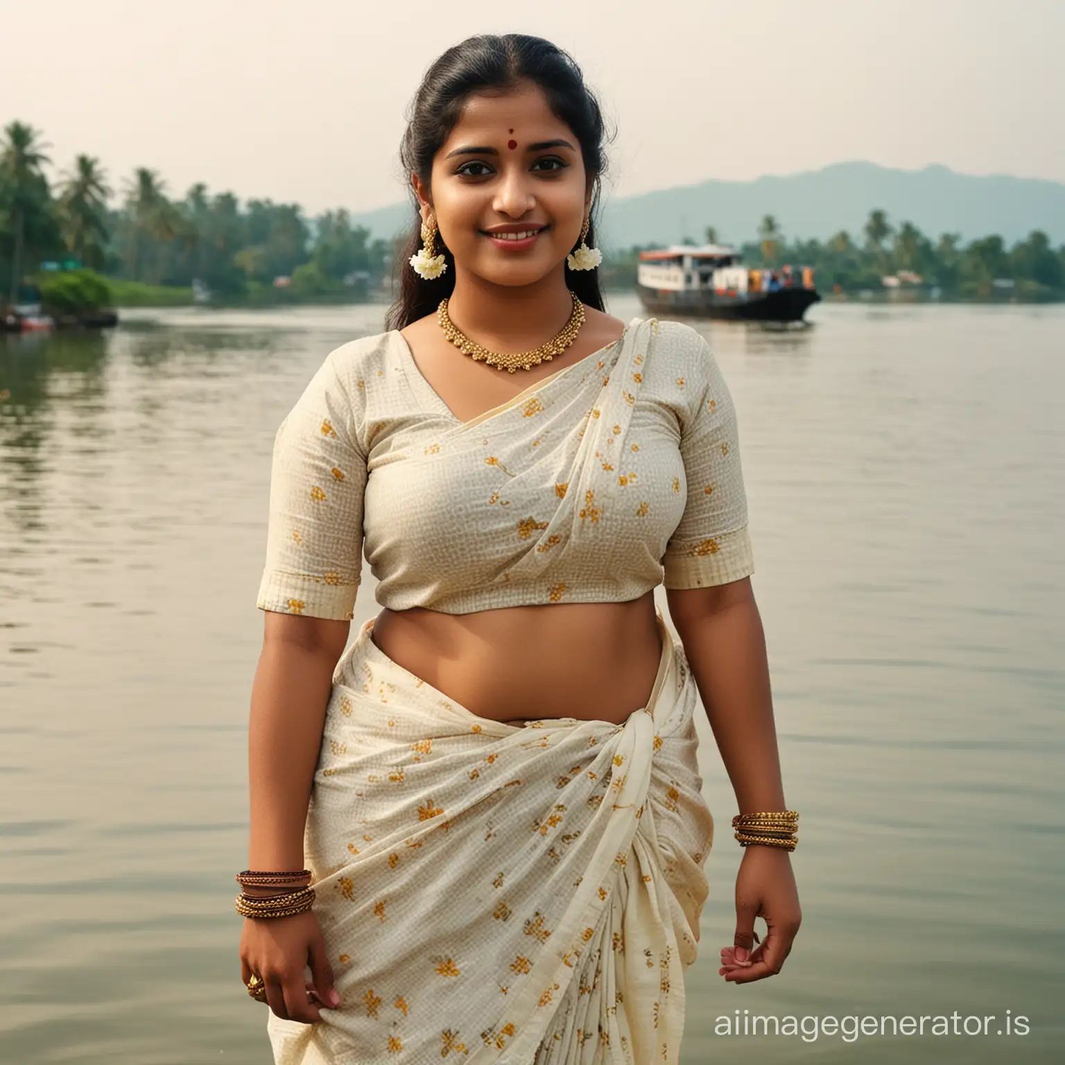 Sensual-Malayali-Women-Posing-Romantically-with-Traditional-Accessories