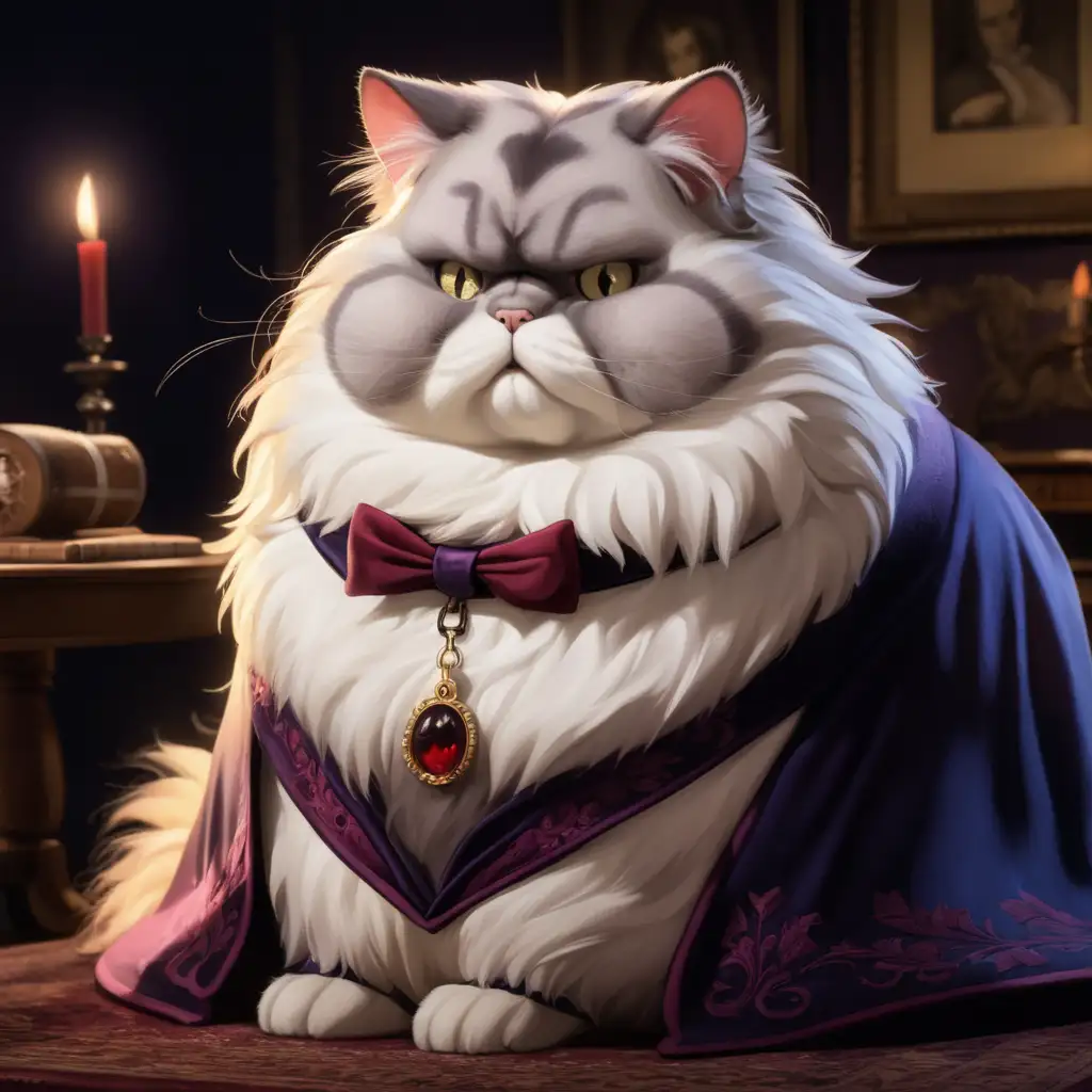 Interview with a Vampire Fat Fluffy Cat