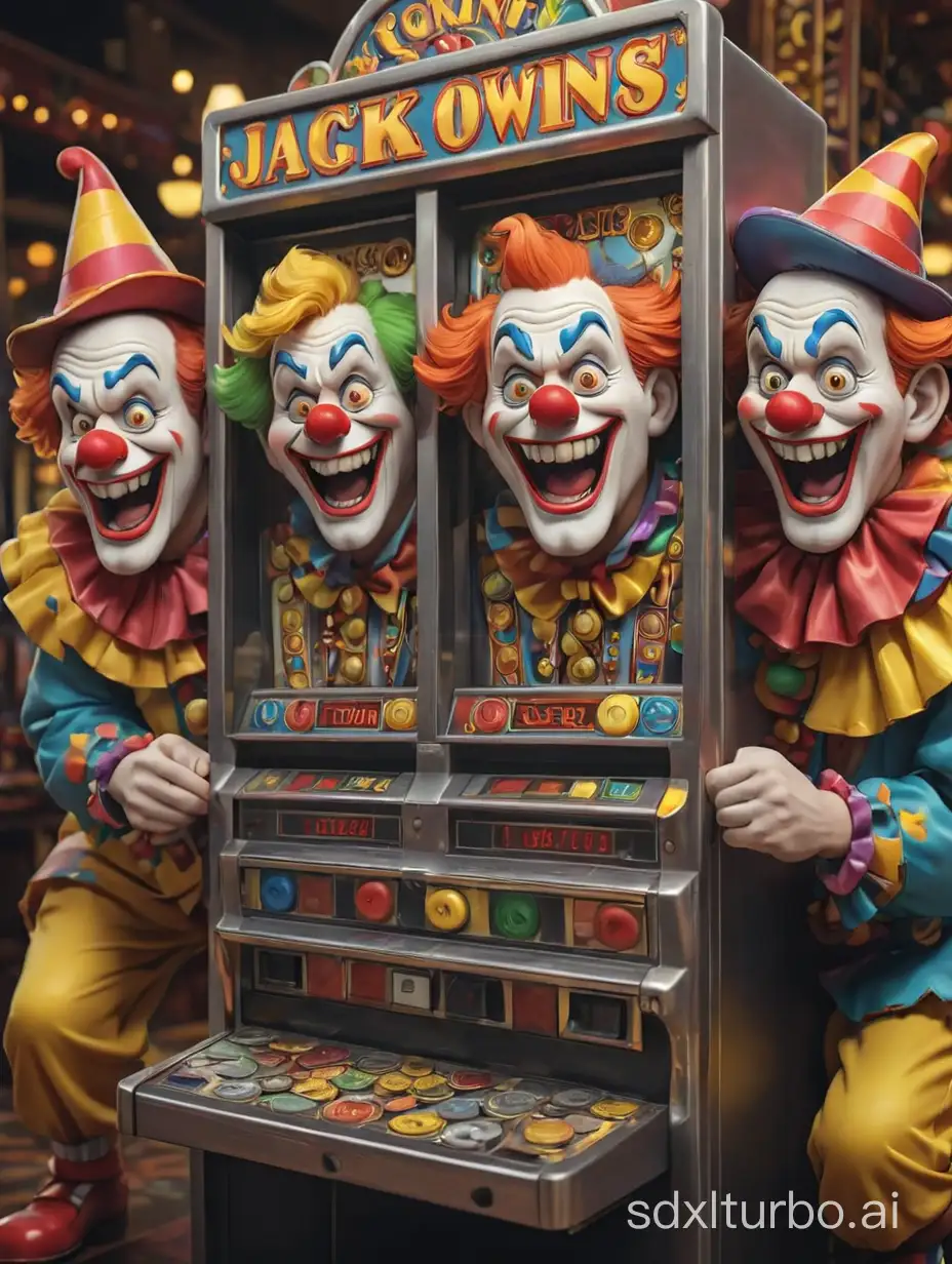 Exciting-Jackpot-Win-at-the-Arcade-Three-Clowns-and-Bursting-Coins