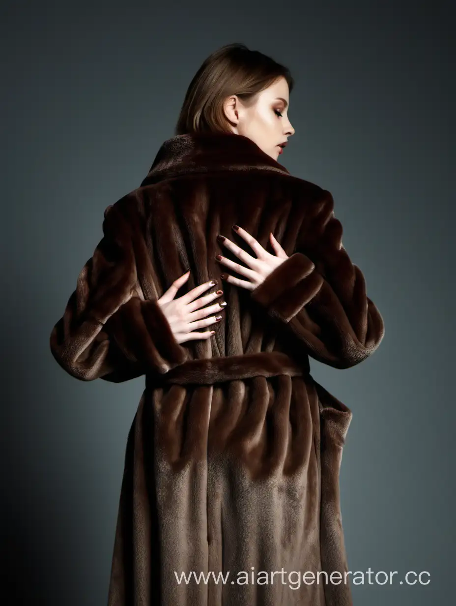 Captured-Girl-in-Elegant-Mink-Coat