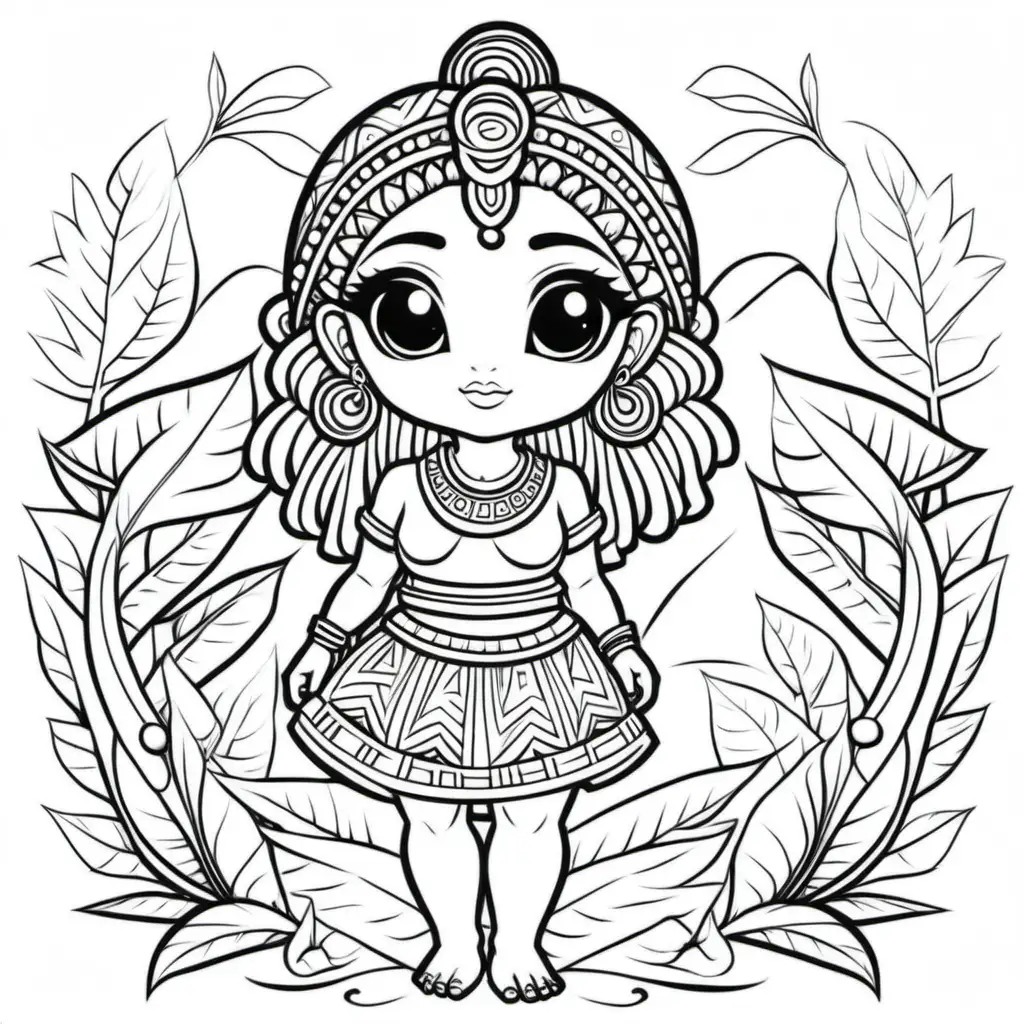Adorable Akepa Coloring Page with Vivid Colors