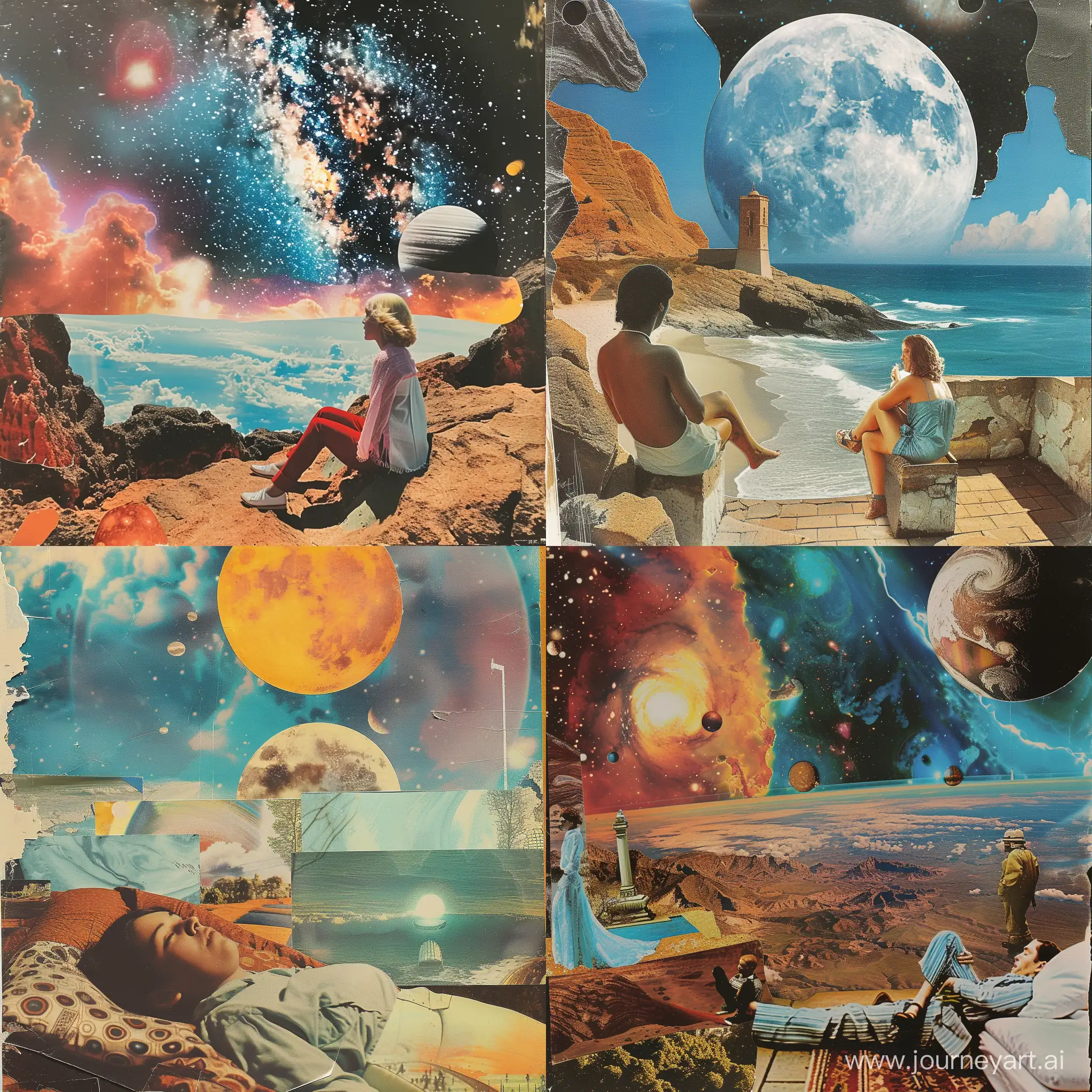 A dream collage