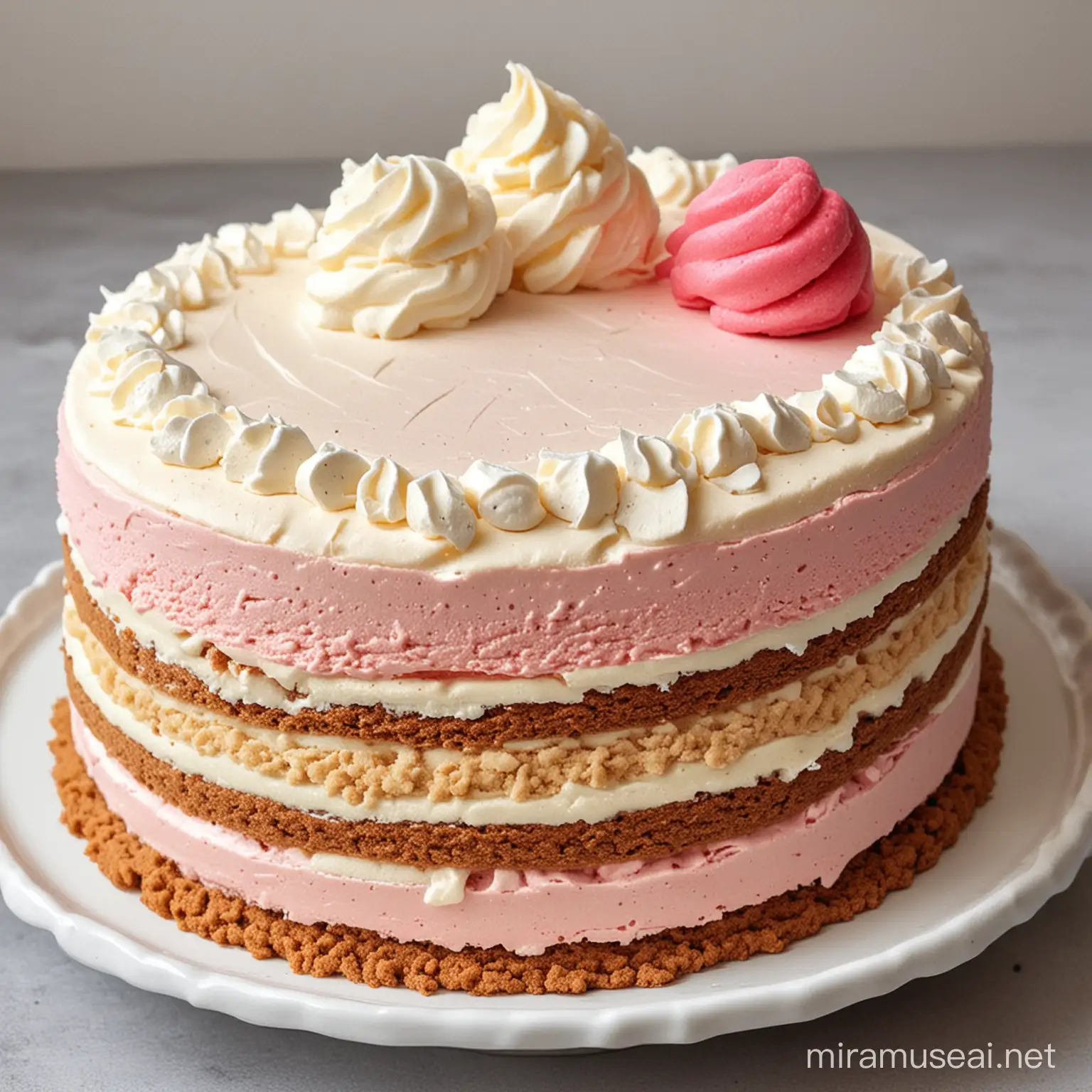 simple icecream cake