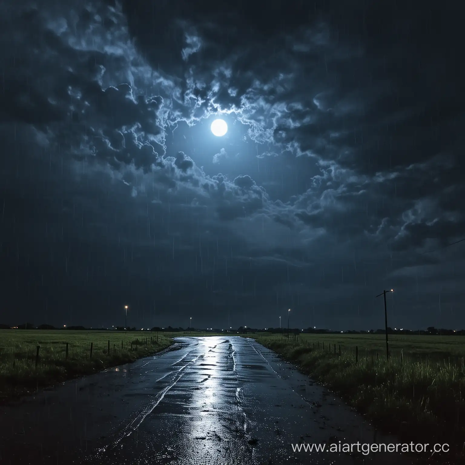 Mystical-Night-Scene-Moonlit-Rainstorm-Beauty