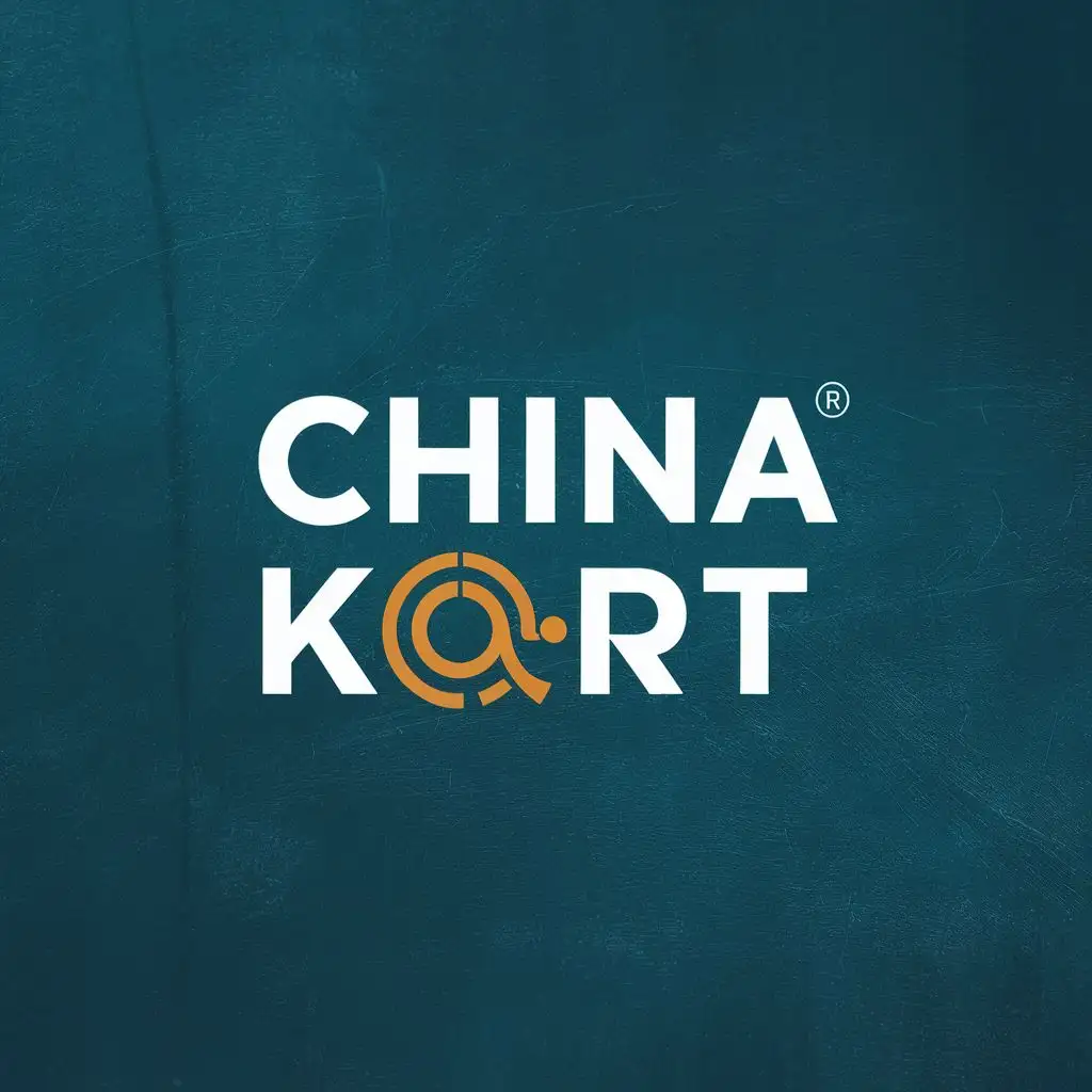 logo, trust, reliability, with the text "China K@rt", typography, be used in Retail industry