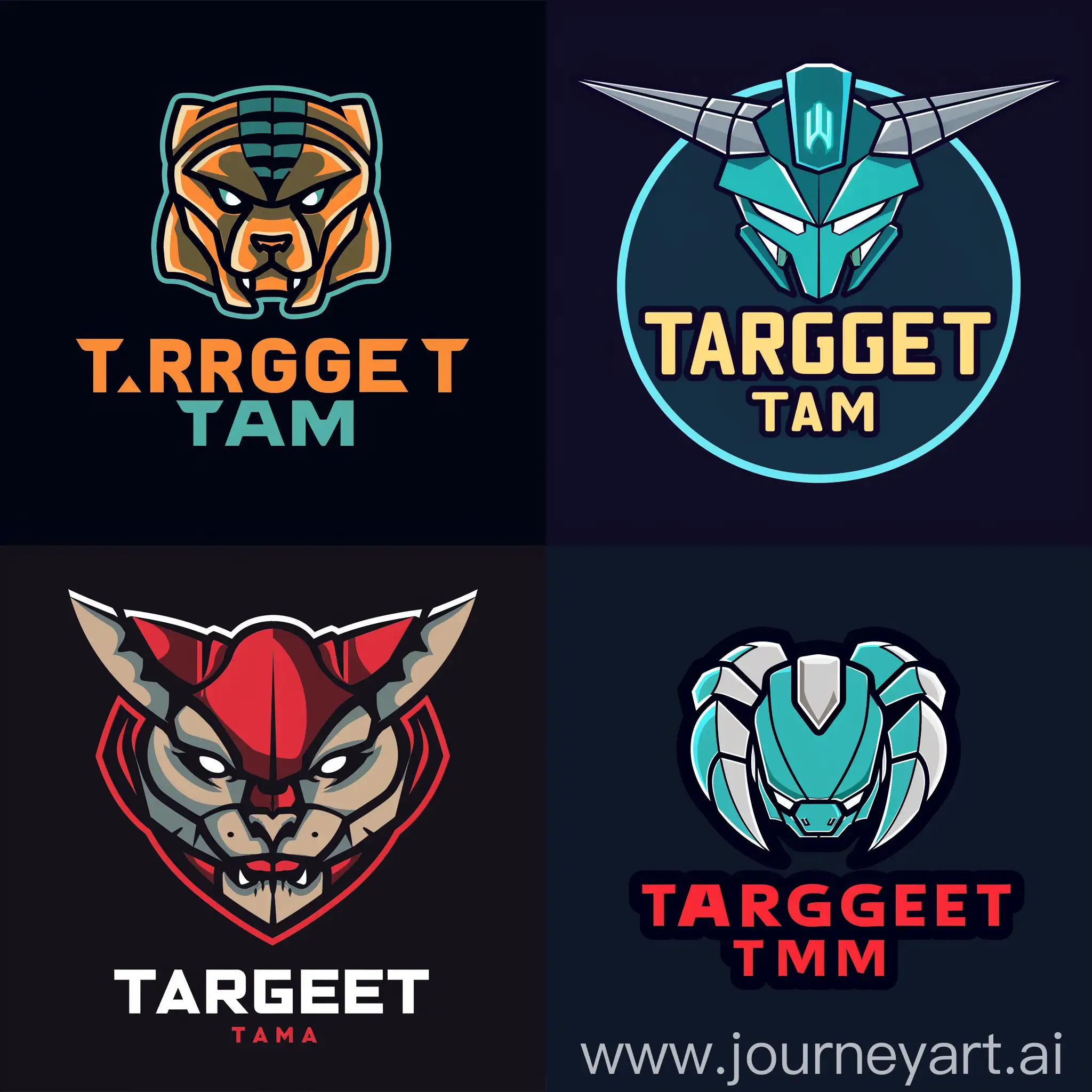 TarGGeT-Team-Cyber-Sports-Logo-Version-6-Aspect-Ratio-11-Design
