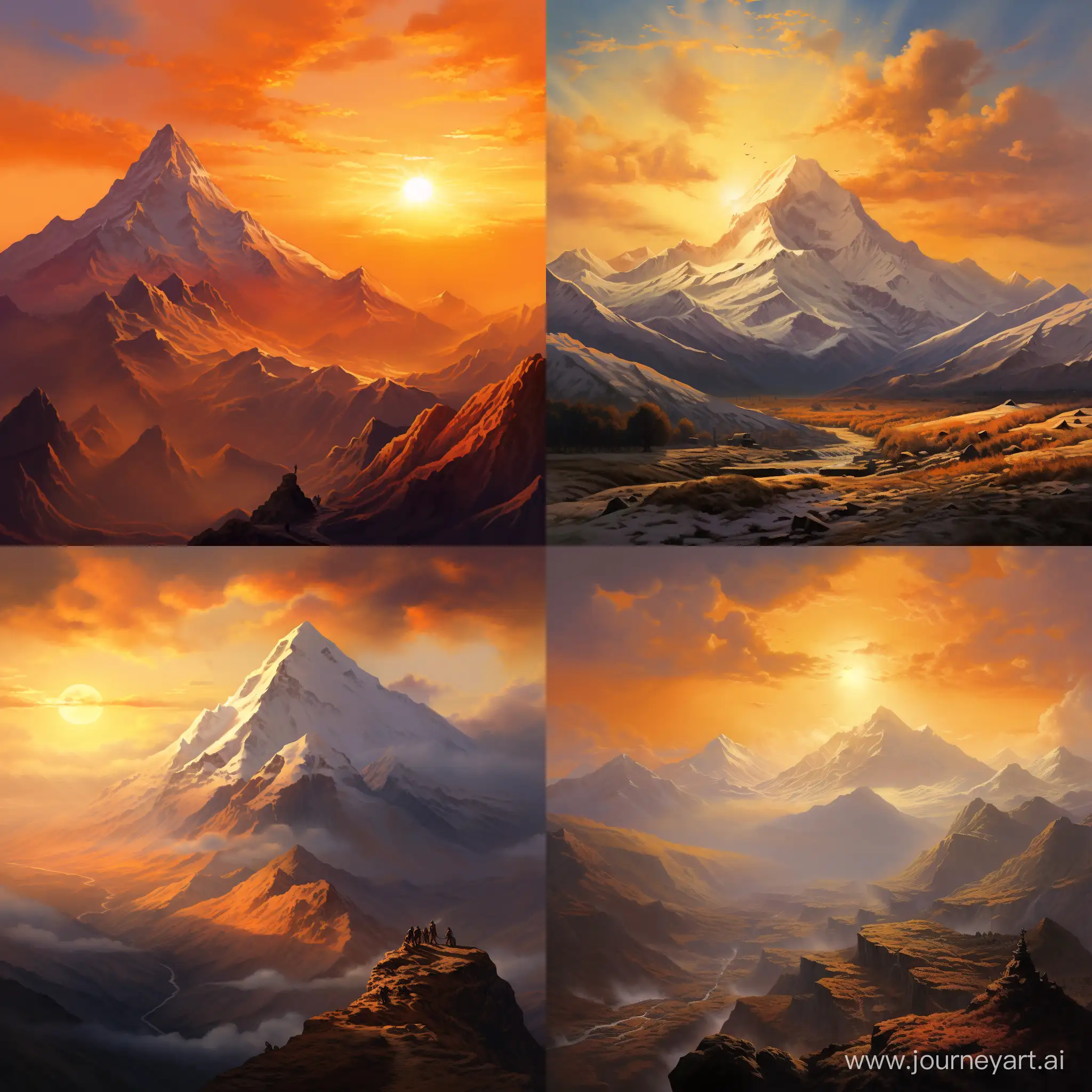 Majestic-Sunset-Overlooking-Mount-Damavand