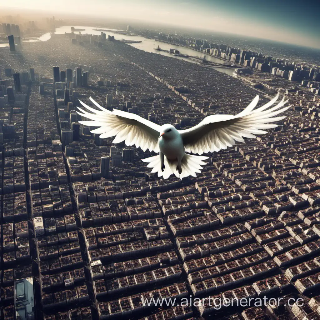 Tranquil-Soul-Soaring-Above-Urban-Skyline