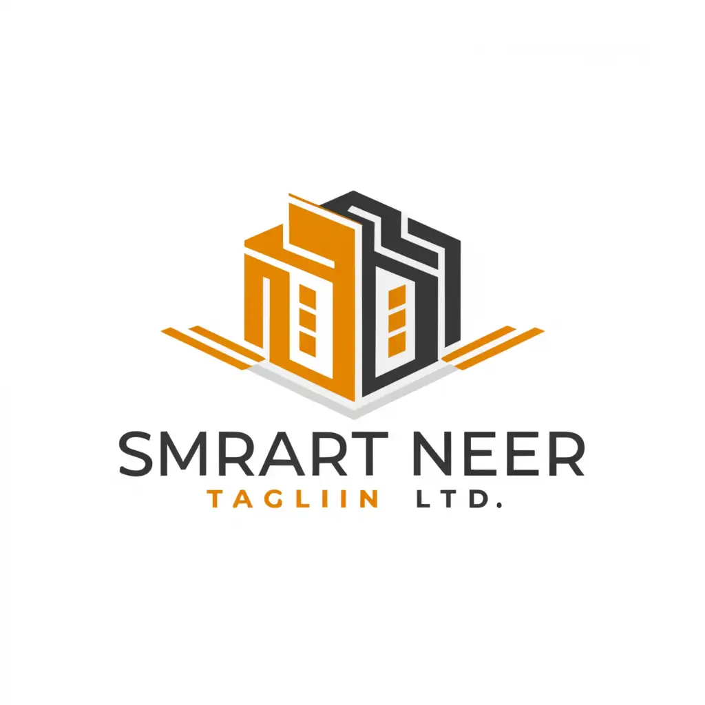 a logo design,with the text "SMART NEER LTD.", main symbol:modern building, house,Moderate,clear background