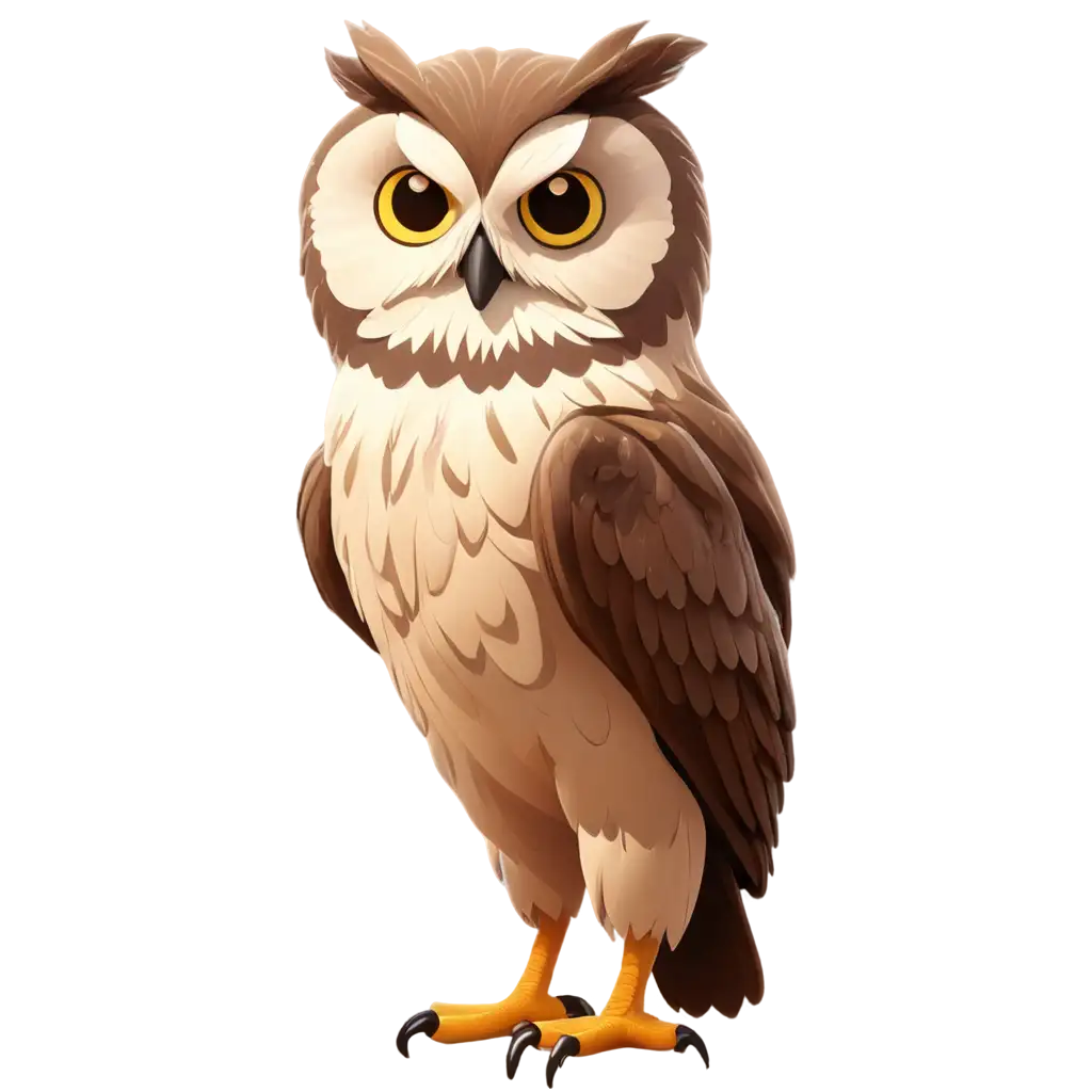 Captivating-Cartoon-Owl-PNG-Engage-Audiences-with-Adorable-Avian-Artistry