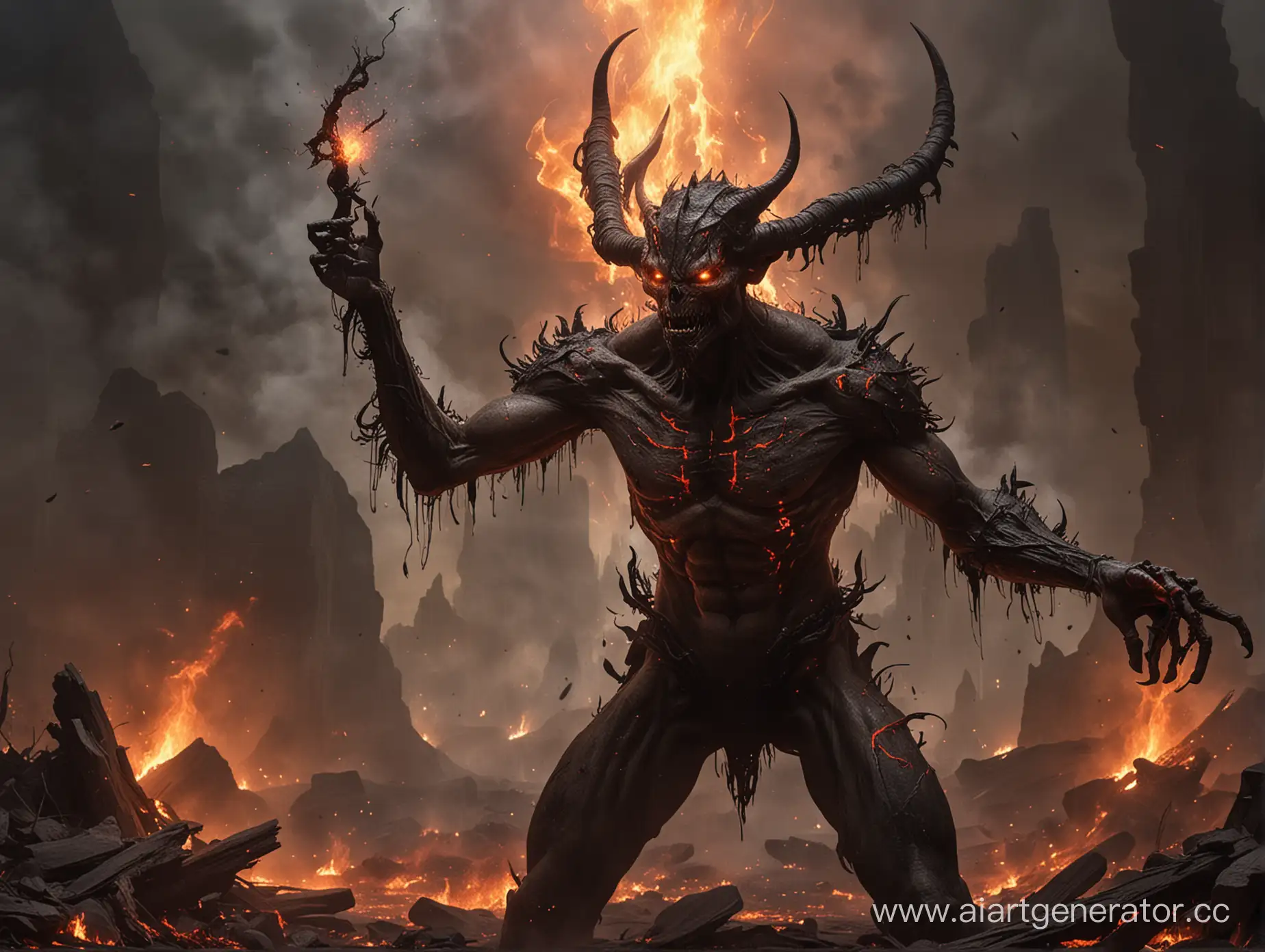 Gigantic-Charred-humanoid-with-glowing-red-underlayer-and-sparking-eyes