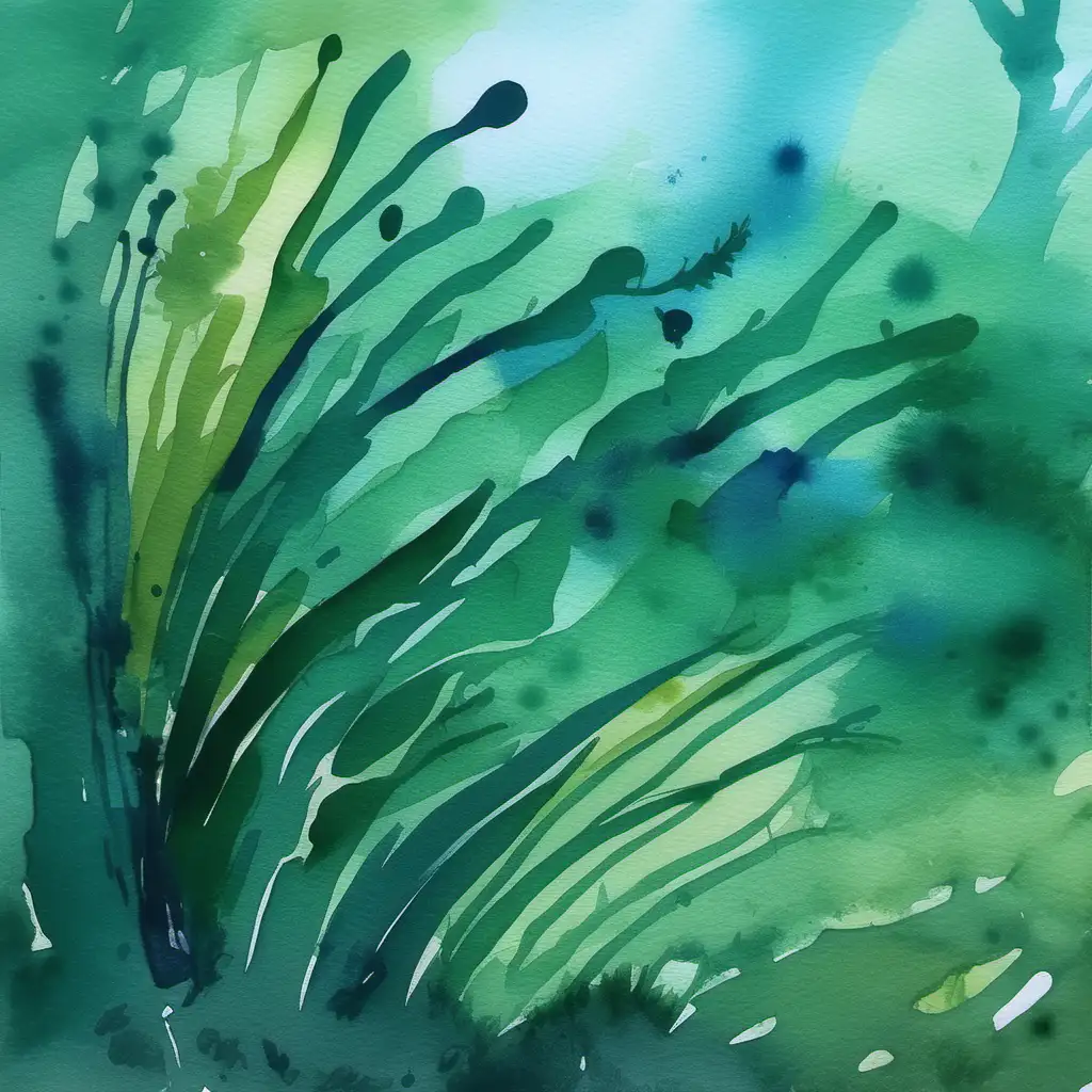 aquarelle, abstract