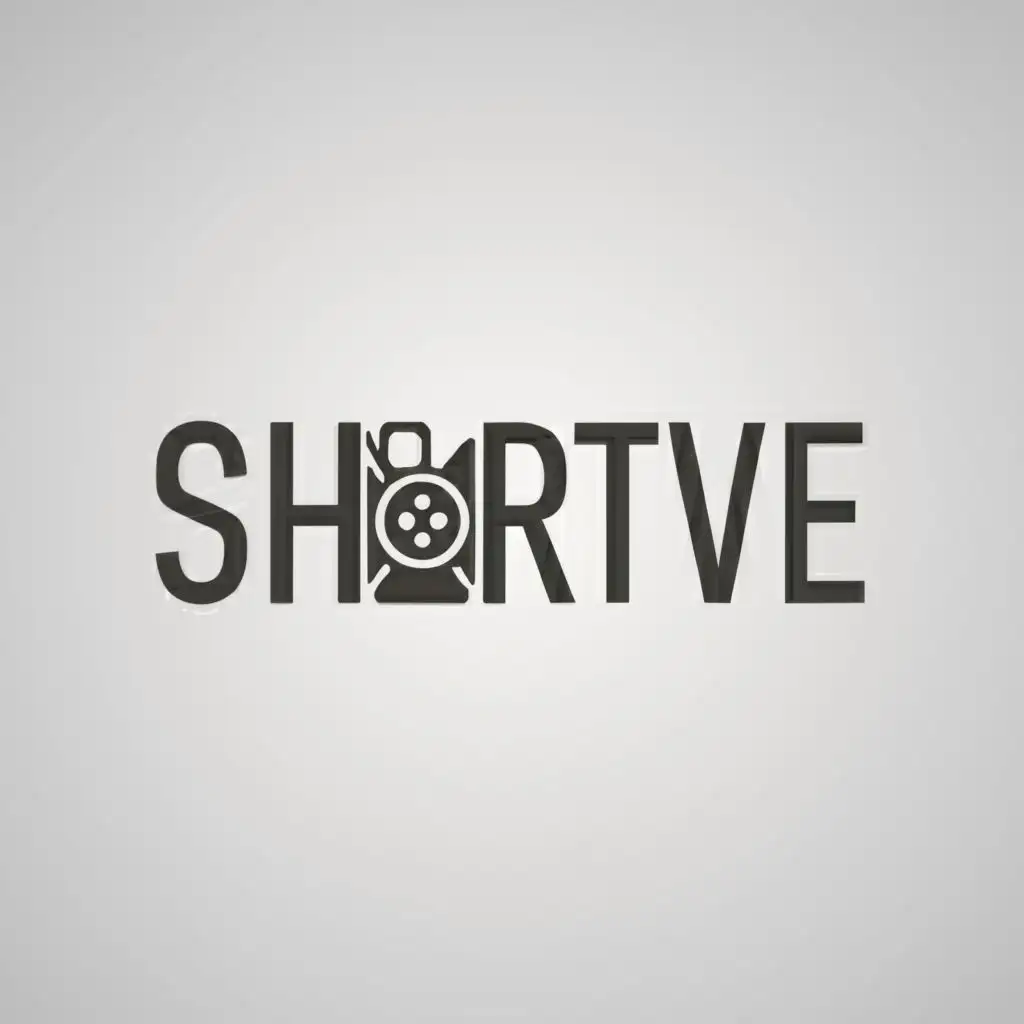 LOGO-Design-For-Shortvie-Cinematic-Charm-with-Modern-Flair