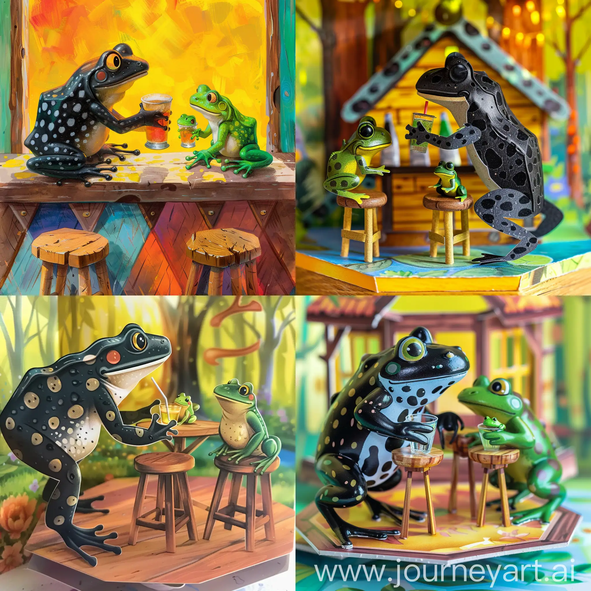 Woodland-Fairy-Tale-PopUp-Bar-with-Frog-Friends